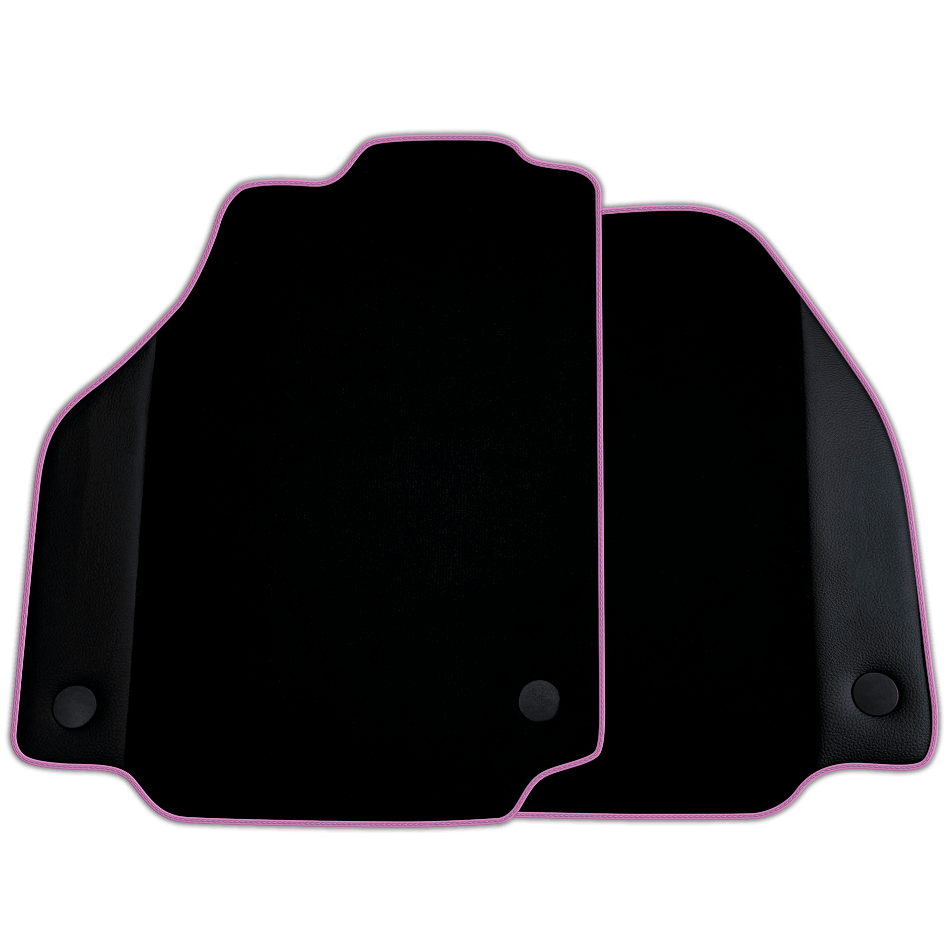 Custom Black Floor Mats for Ferrari 458 Spider (2012-2015) With Leather | Various Trim Colors