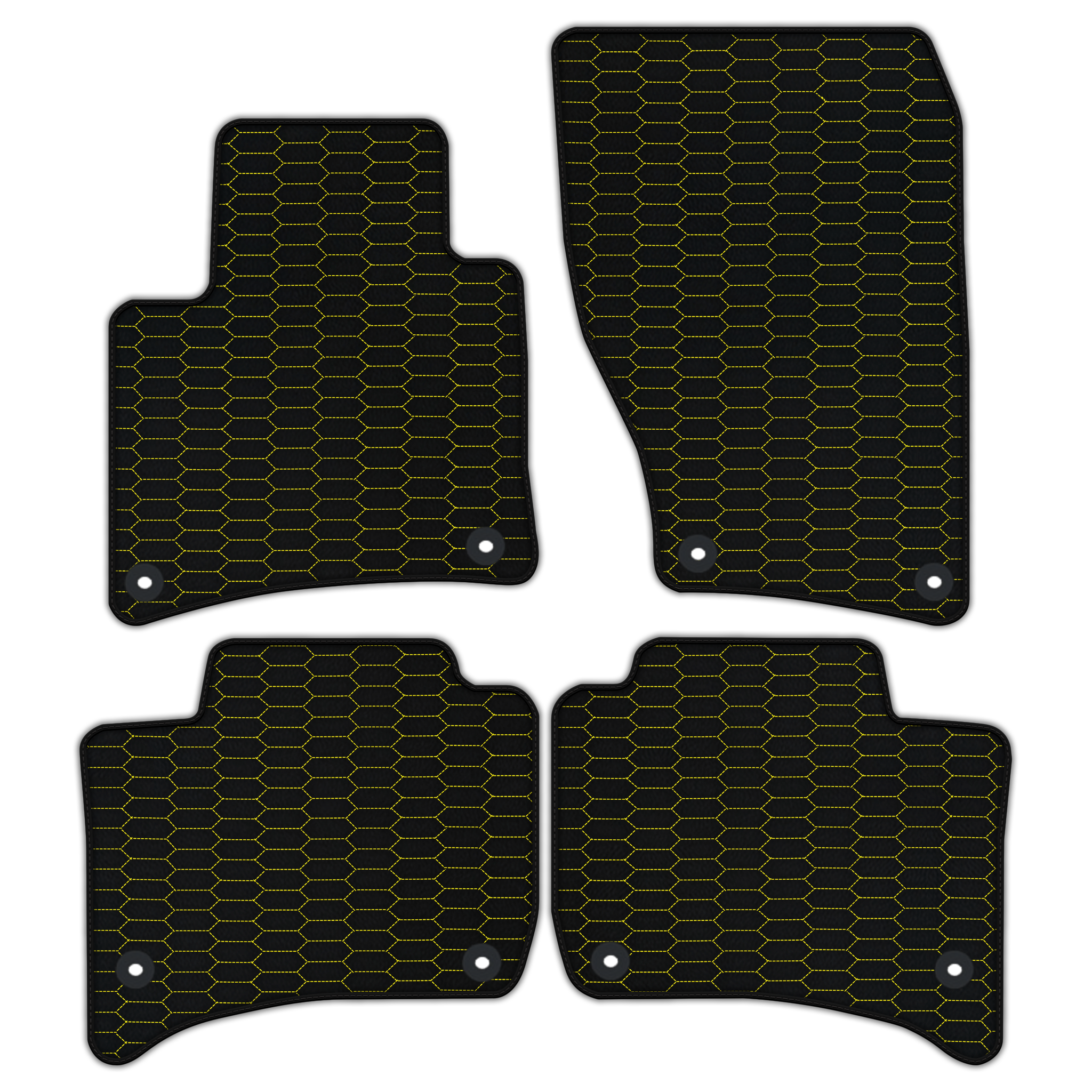 Customizable Leather Floor Mats for Porsche Cayenne (2010-2018)