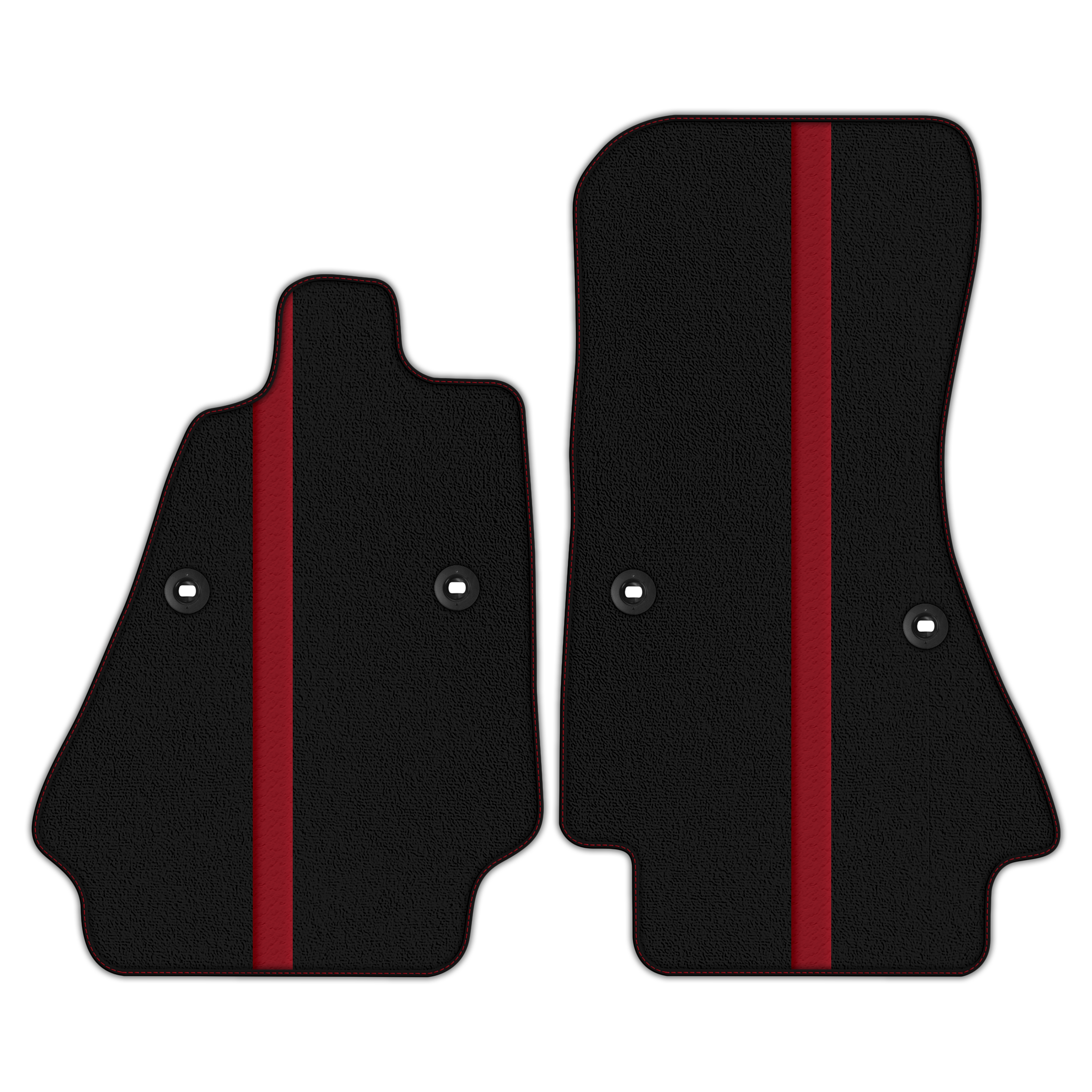 Premium Custom Black Floor Mats for Bugatti Veyron (2005-2015)