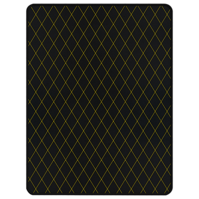 Anpassbare Kofferraum-Fußmatten aus Leder mit einfarbigem Rautenmuster für Ferrari 488 Spider (2016-2022)