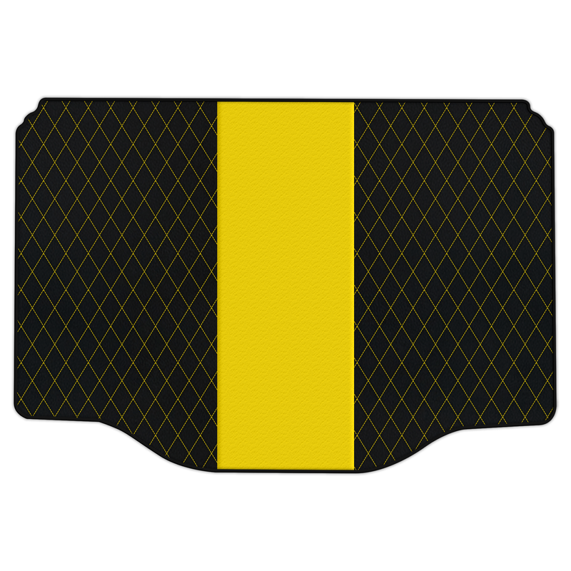 Alfombrillas de maletero de cuero personalizables con patrón