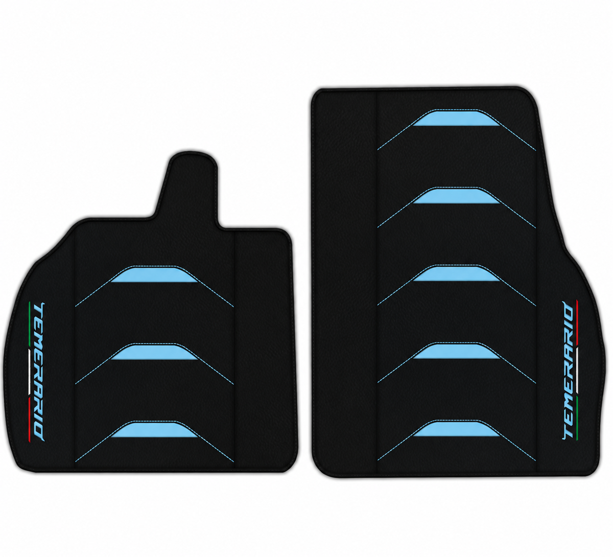 Orange Edition Leather Floor Mats for Lamborghini Temerario (2025-2026)