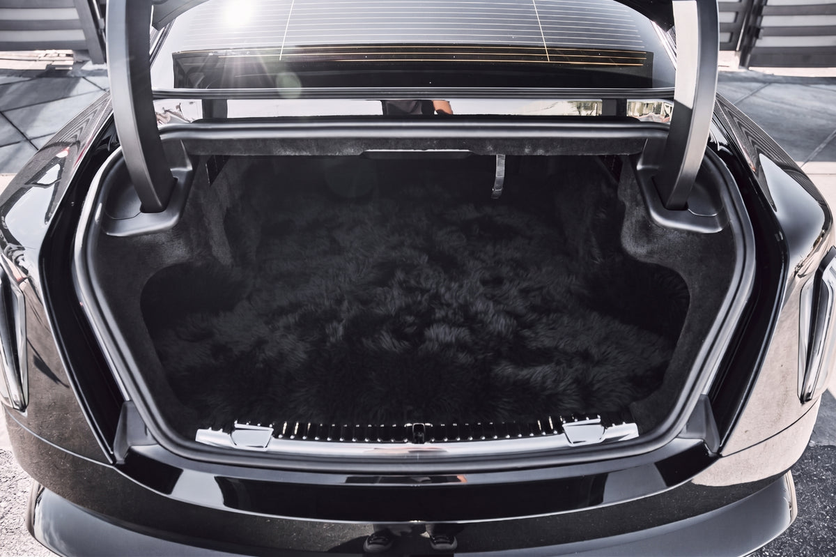 Hellgrüne Schaffell-Fußmatten für Rolls-Royce Spectre (2023-2024)