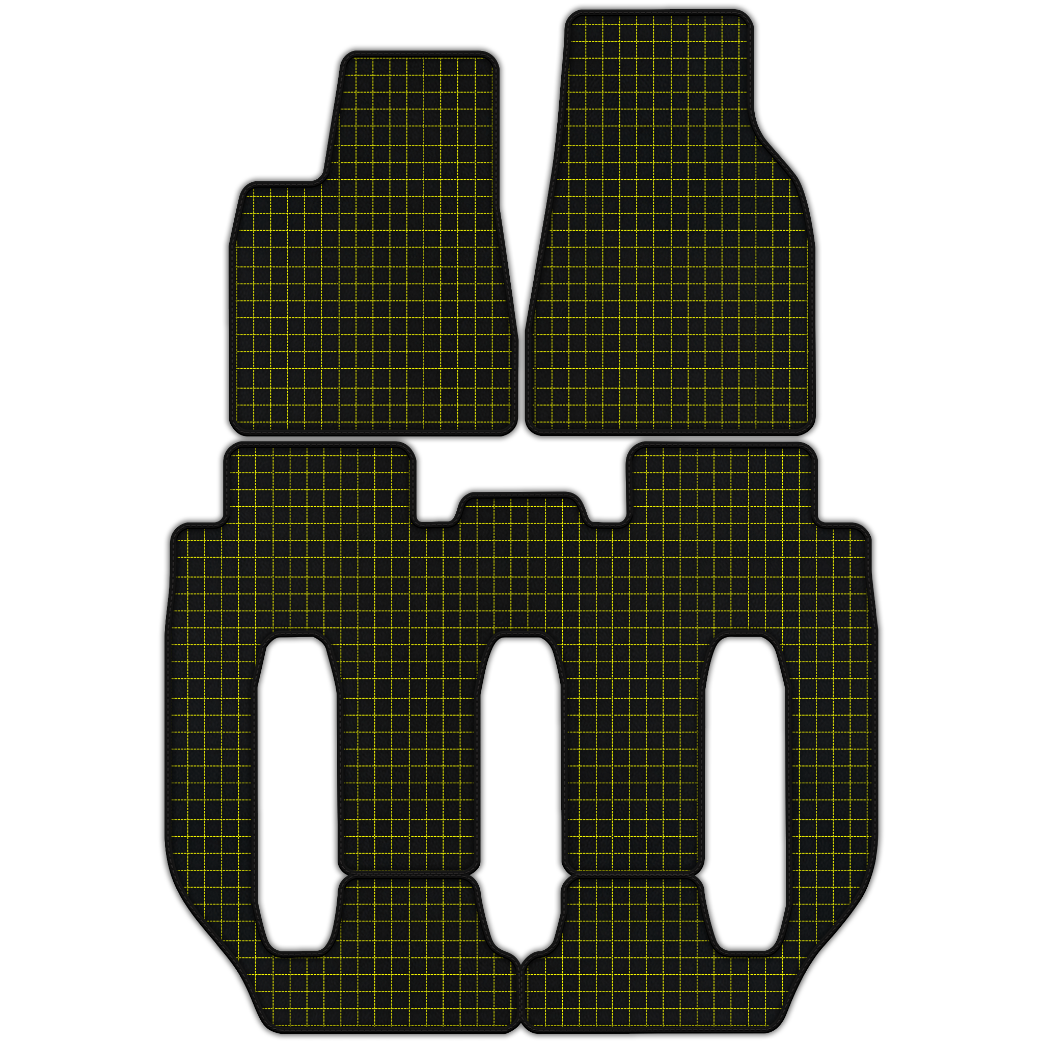 Custom Leather Floor Mats for Tesla Model X (2016-2017)