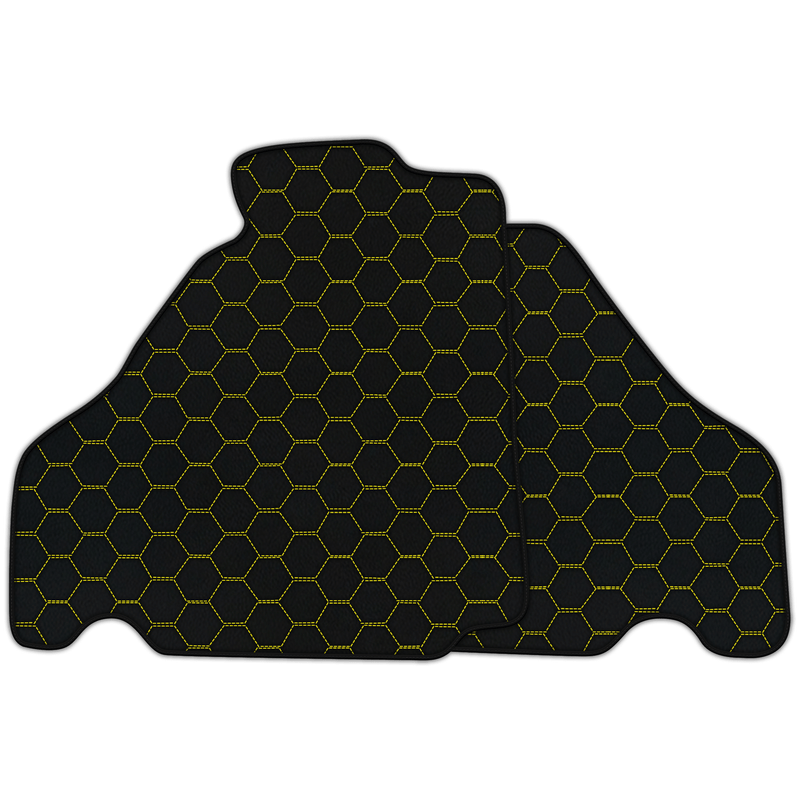 Tapis de voiture en cuir personnalisables avec motif