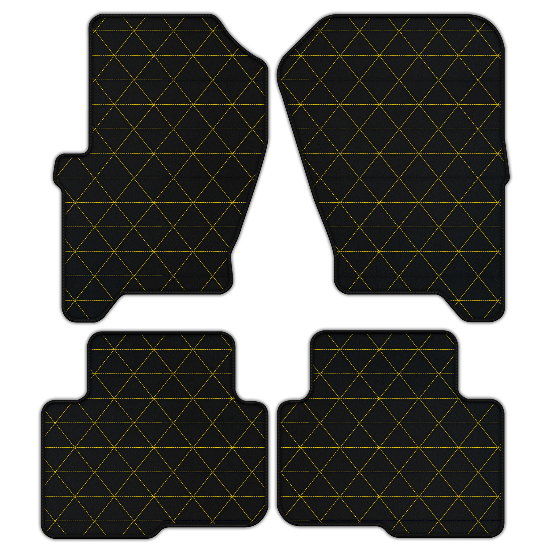 Custom Leather Floor Mats for Land Rover Discovery 2004-2009