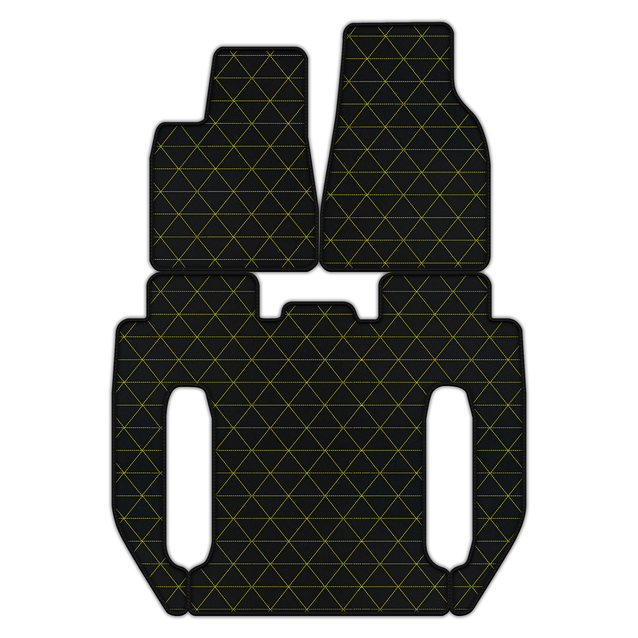 Custom Leather Floor Mats for Tesla Model X (2016-2025)