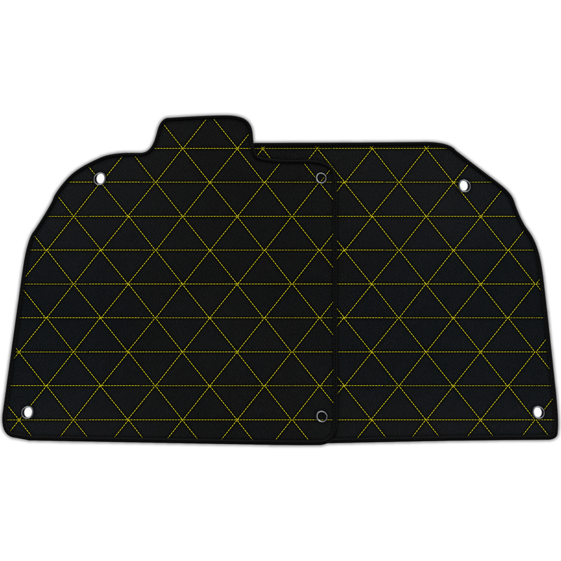 Customizable Leather Floor Mats with Triangle Pattern for Lamborghini Sian (2020-2022)