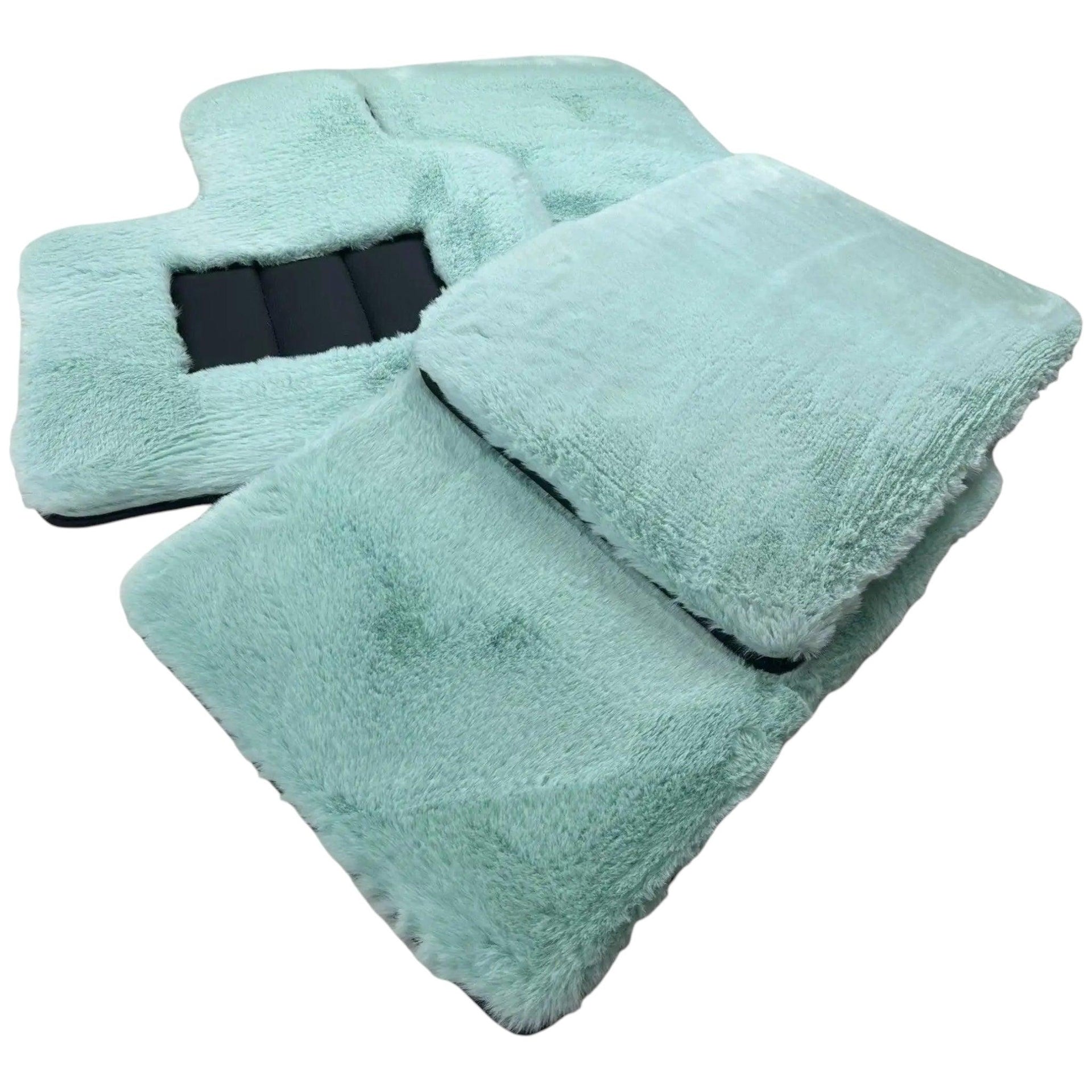 Various Colors of Sheepskin Floor Mats Tailored for the Aston Martin V8 Vantage (2005–2023) - AutoWin