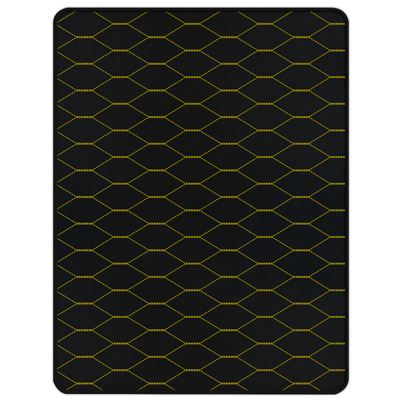 Customizable Leather Trunk Floor Mats with Viper Hex Pattern for Ferrari 488 Spider (2016-2022)