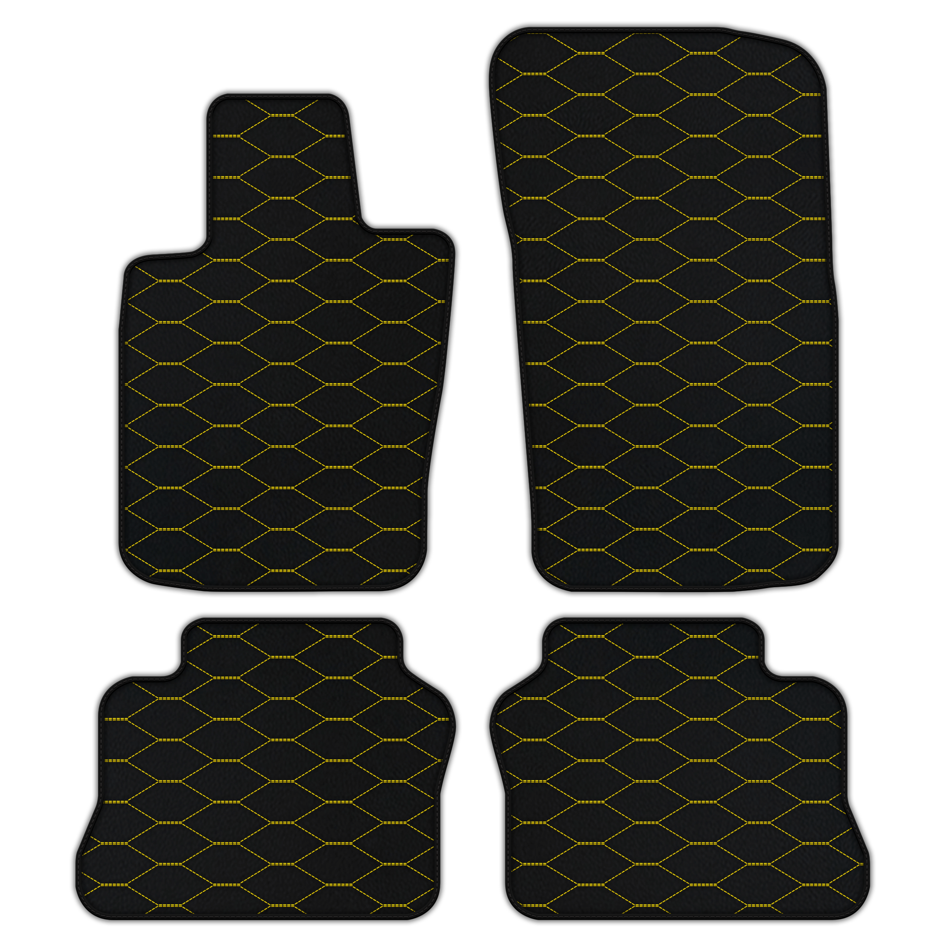 Customizable Luxury Leather Floor Mats for Porsche Panamera Vehicles