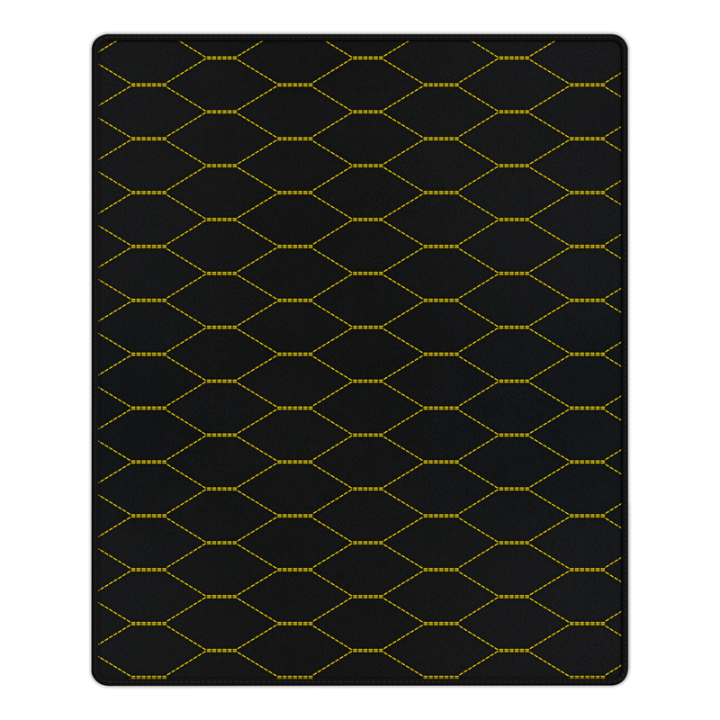 Customizable Leather Trunk Floor Mats with Viper Hex Pattern for Ferrari 296 GTS (2022-2025)