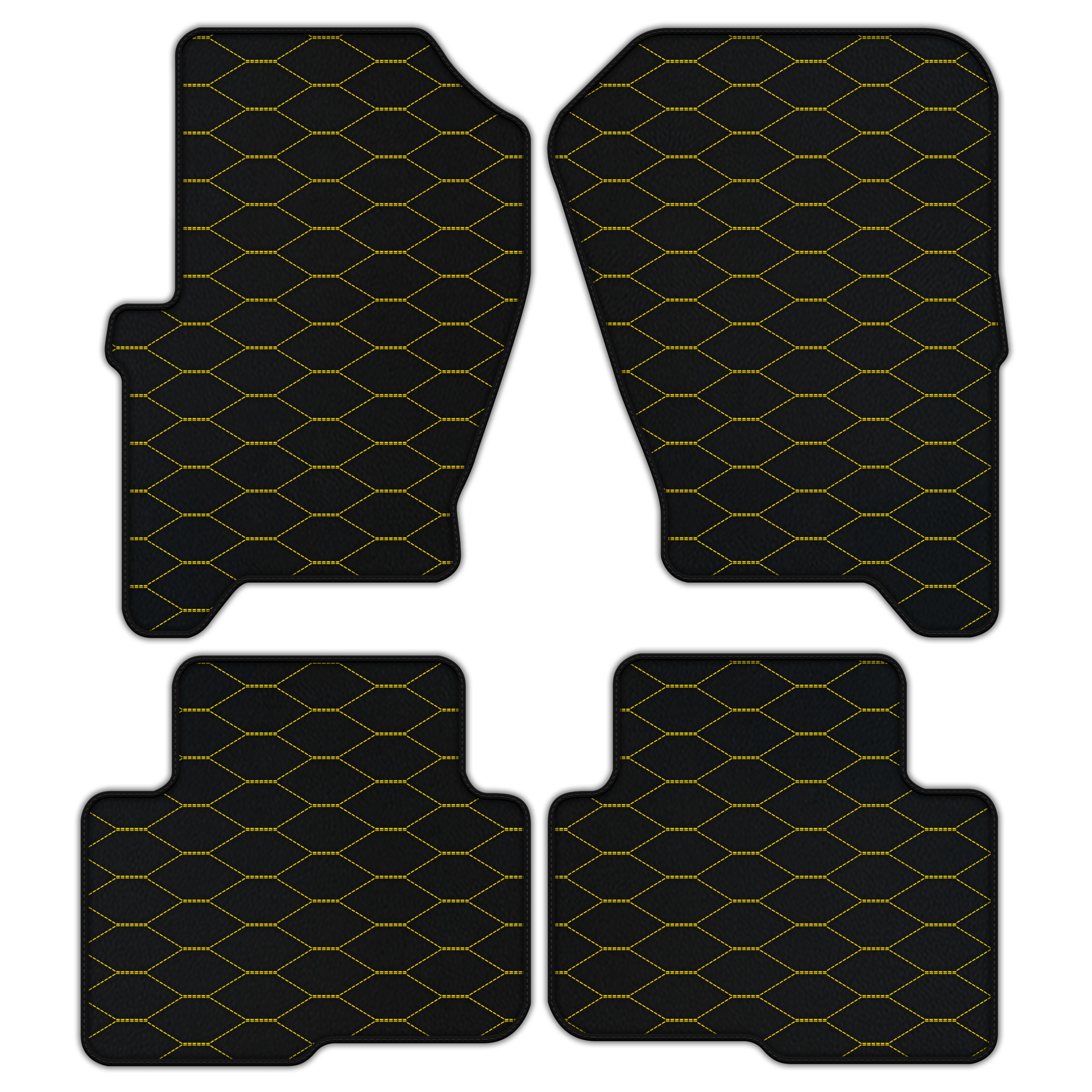 Customizable Leather Floor Mats for Land Rover Discovery (2004-2009)