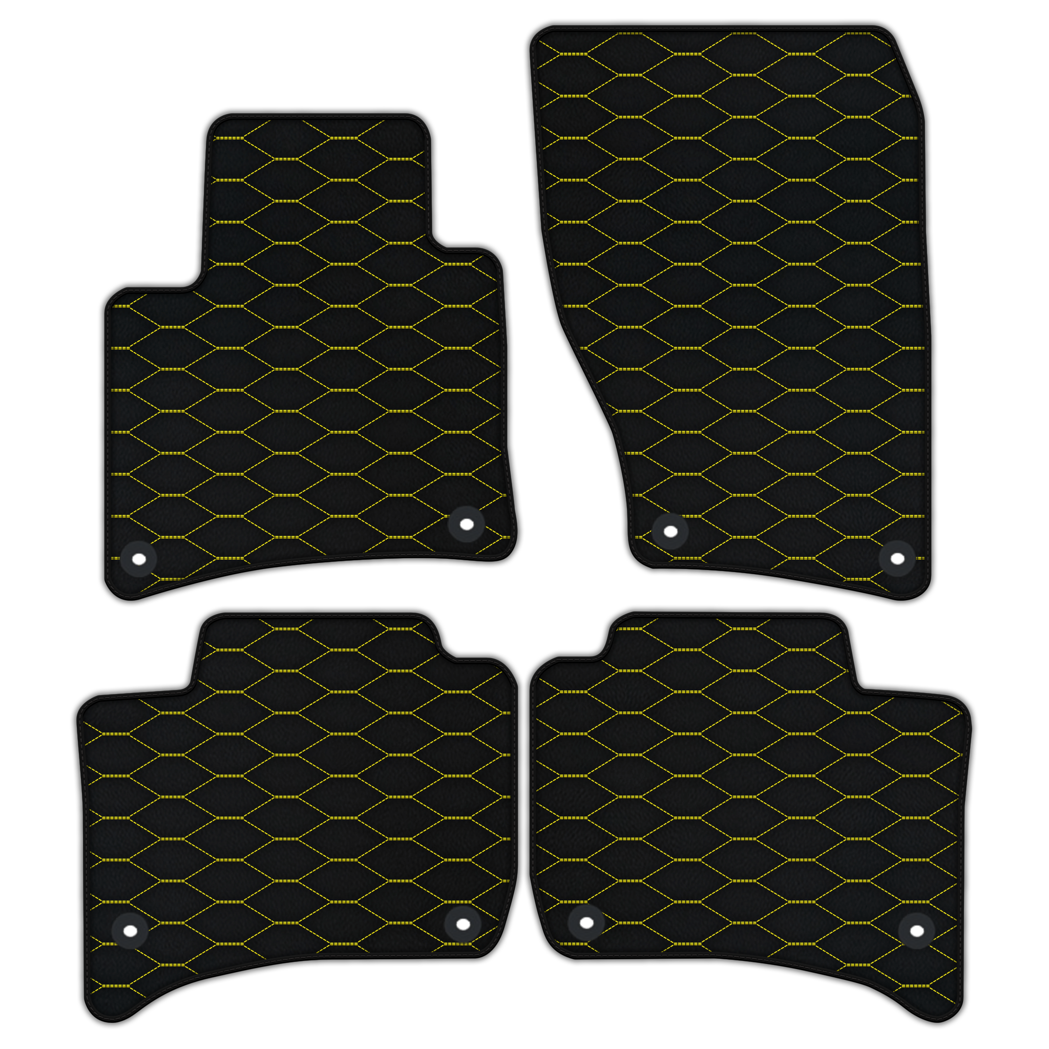 Premium Custom Leather Floor Mats for Porsche Cayenne (2010-2018)