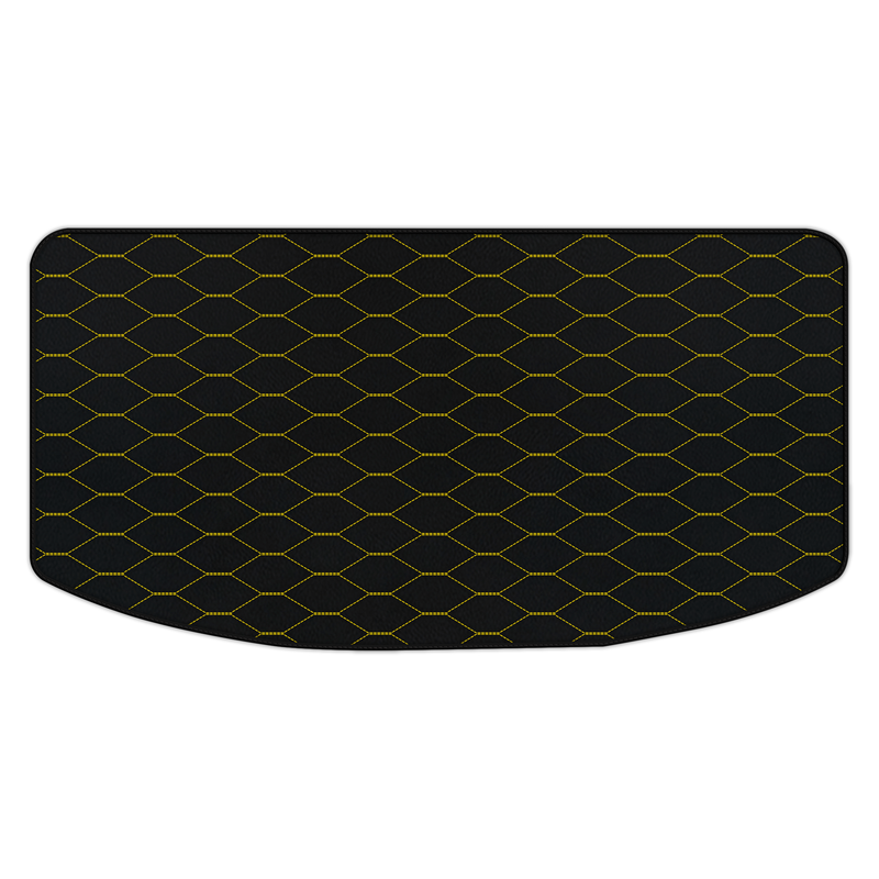 Customizable Leather Trunk Floor Mats with Viper Hex Pattern for Aston Martin DB11 (2016–2023)