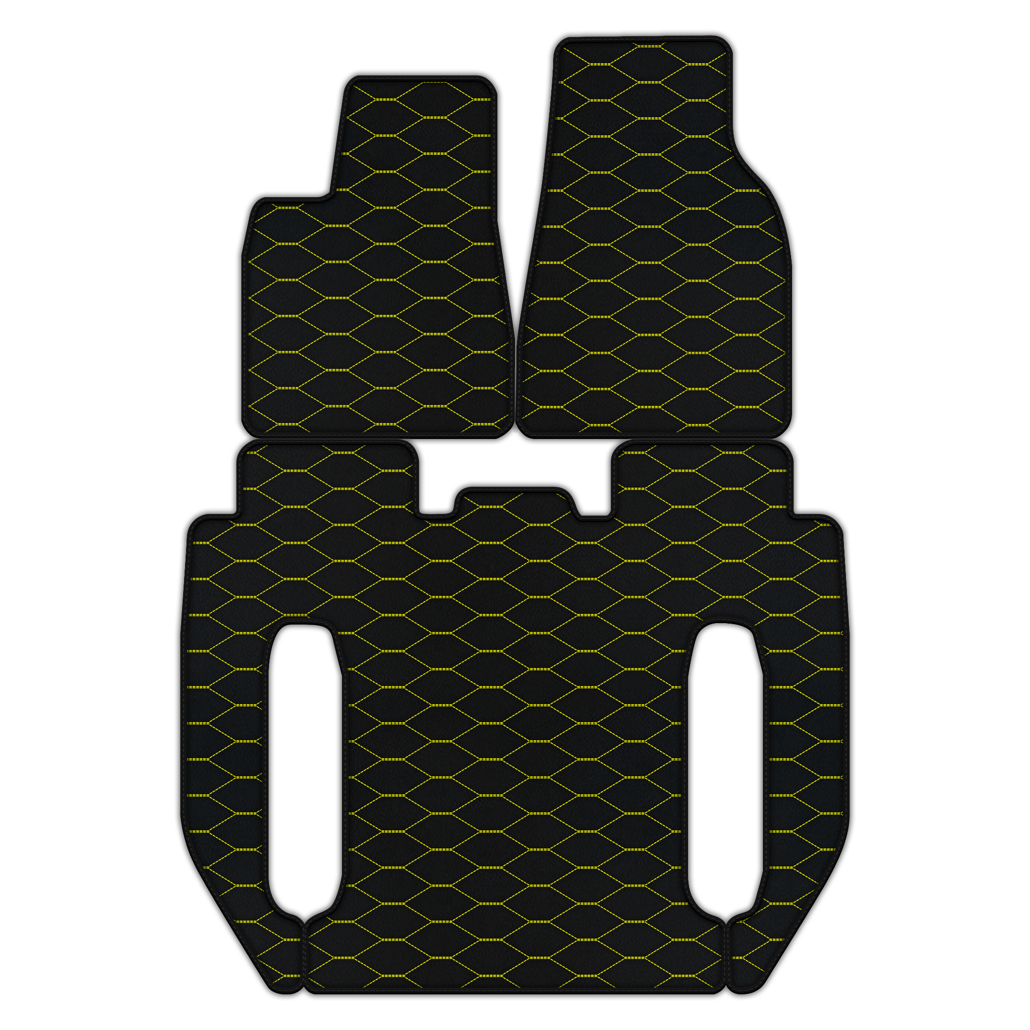 Custom Leather Floor Mats for Tesla Model X (2016-2025)