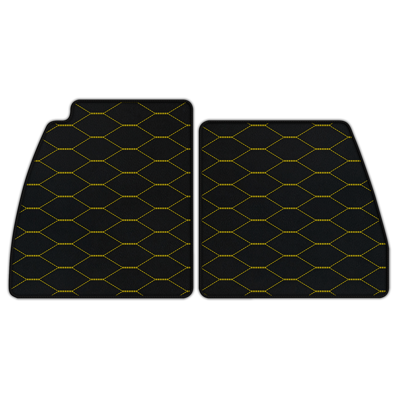 Customizable Leather Floor Mats with Viper Hex Pattern for Lotus Emira (2022-2025)