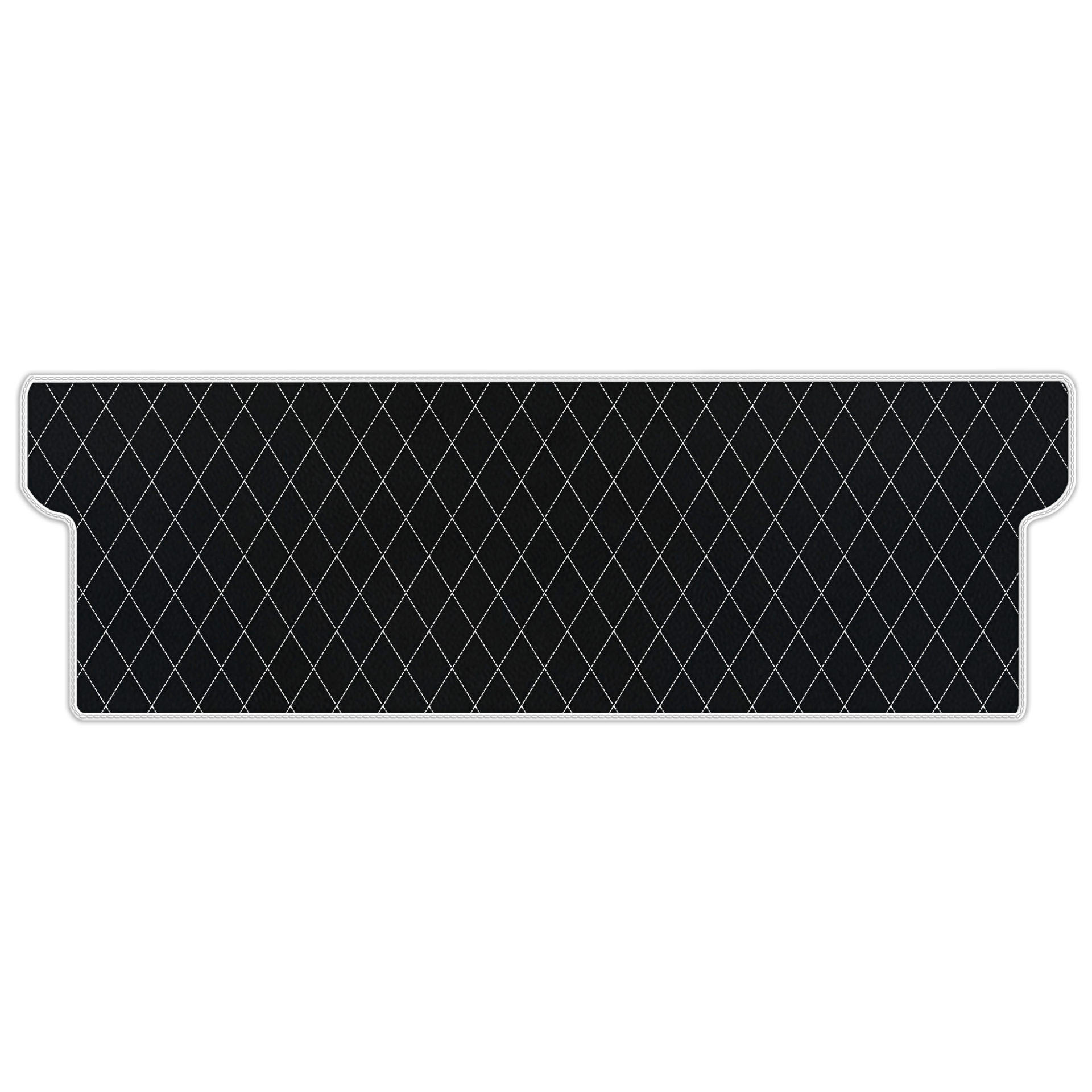 Tapis de voiture en cuir personnalisable avec motif en diamant unique pour Ferrari Dino GT4 (1973-1979) - AutoWin