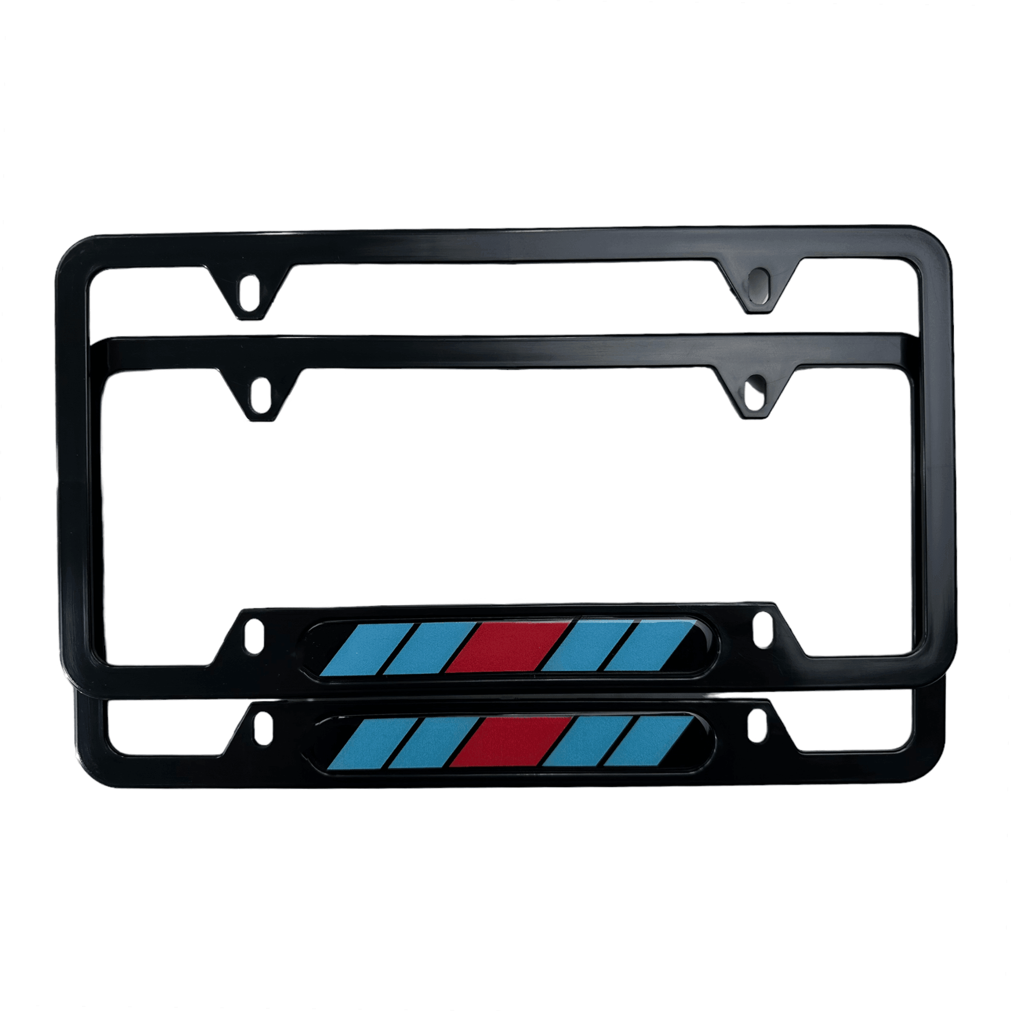 Autowin Number Plate Holder USA Standard Size Blue - AutoWin