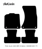 Beige Floor Mats for Audi Q5 8R Hybrid (2008-2017) | ER56 Design - AutoWin