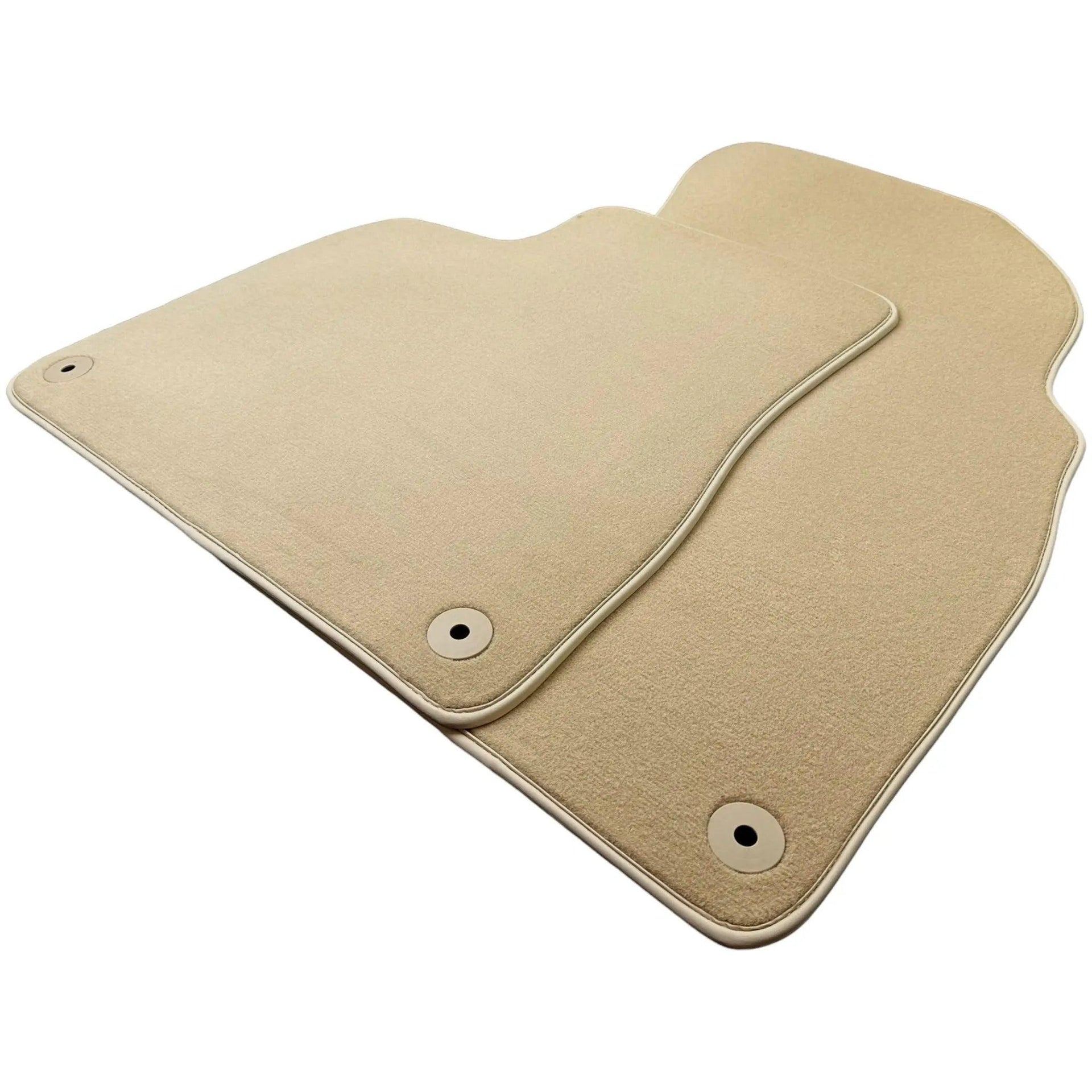 Beige Floor Mats For Bentley Flying Spur (2005-2013) - AutoWin
