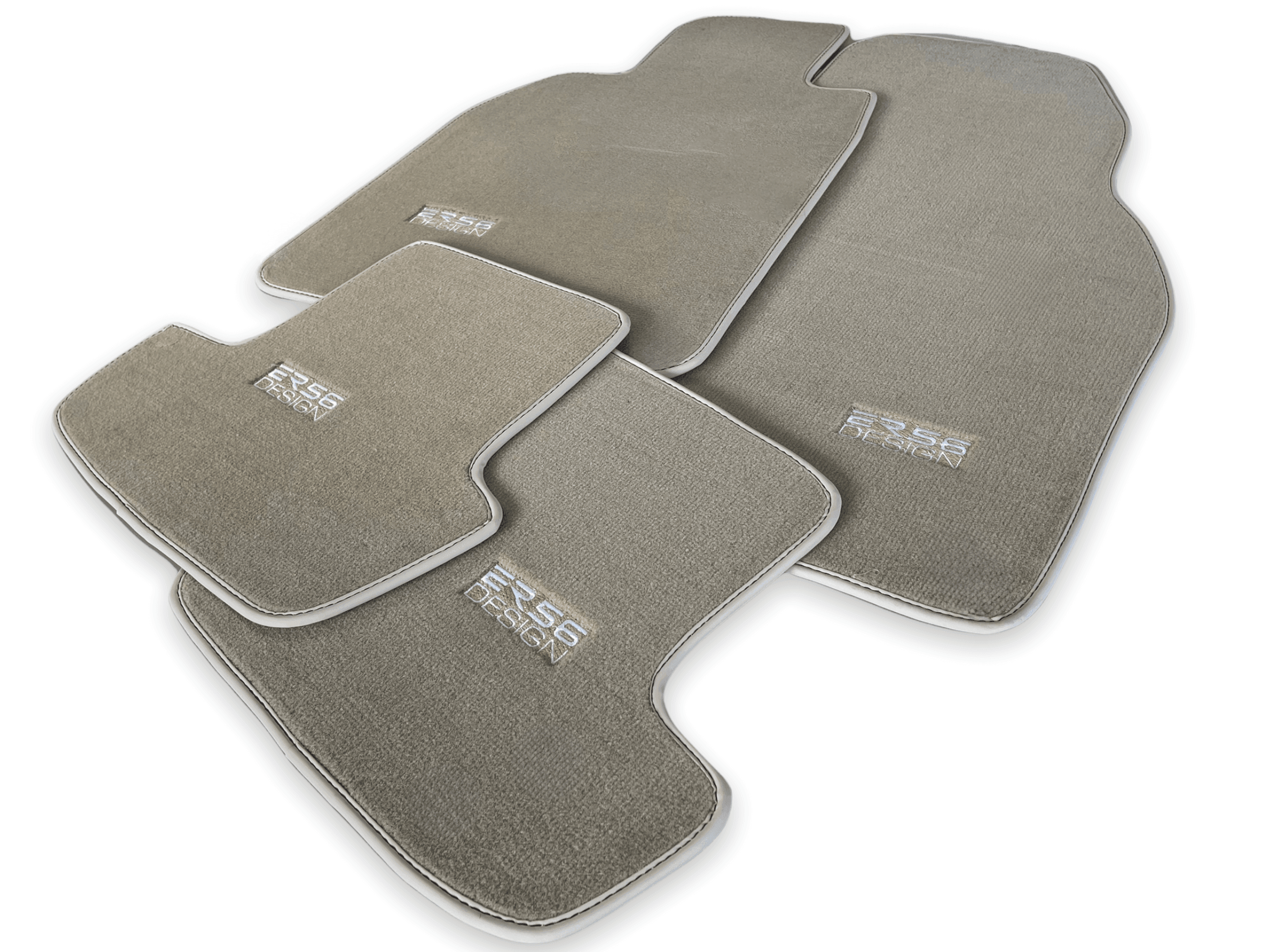 Beige Floor Mats for Porsche 911 - 997 (2004-2012) - AutoWin
