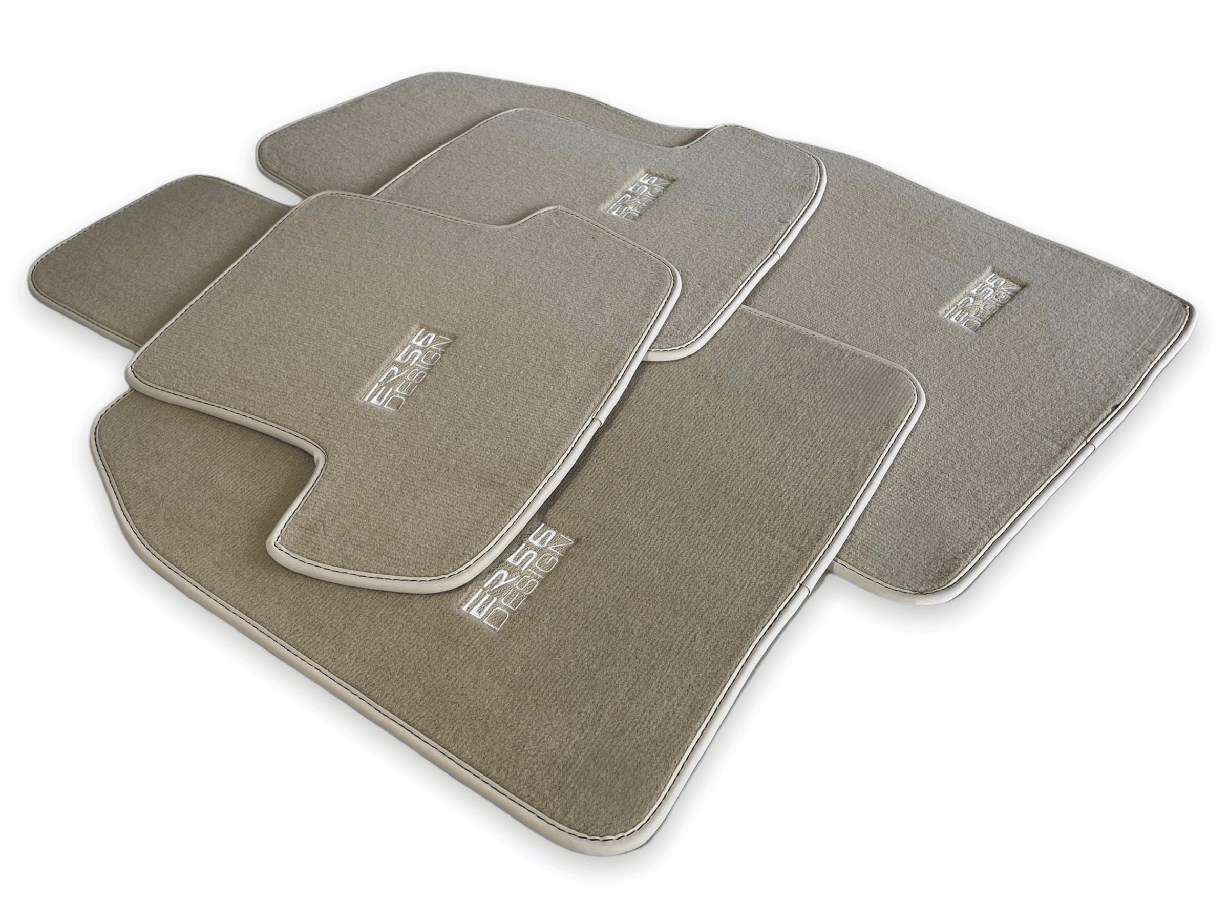 Beige Floor Mats for Porsche 911 - 997 (2004-2012) - AutoWin