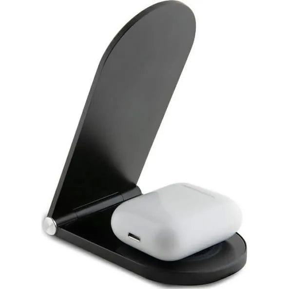 Black Ferrari 2-in-1 Foldable MagSafe Induction Charger – 15W