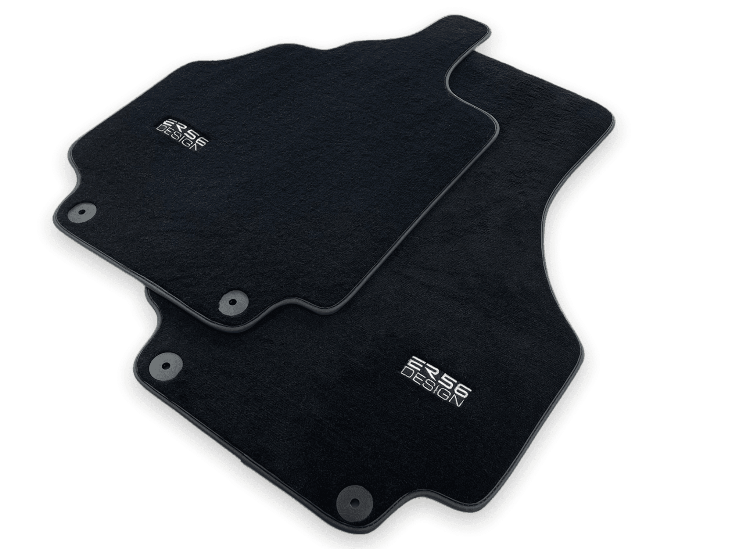 Black Floor Mats for Audi R8 2007-2015 ER56 Design - AutoWin