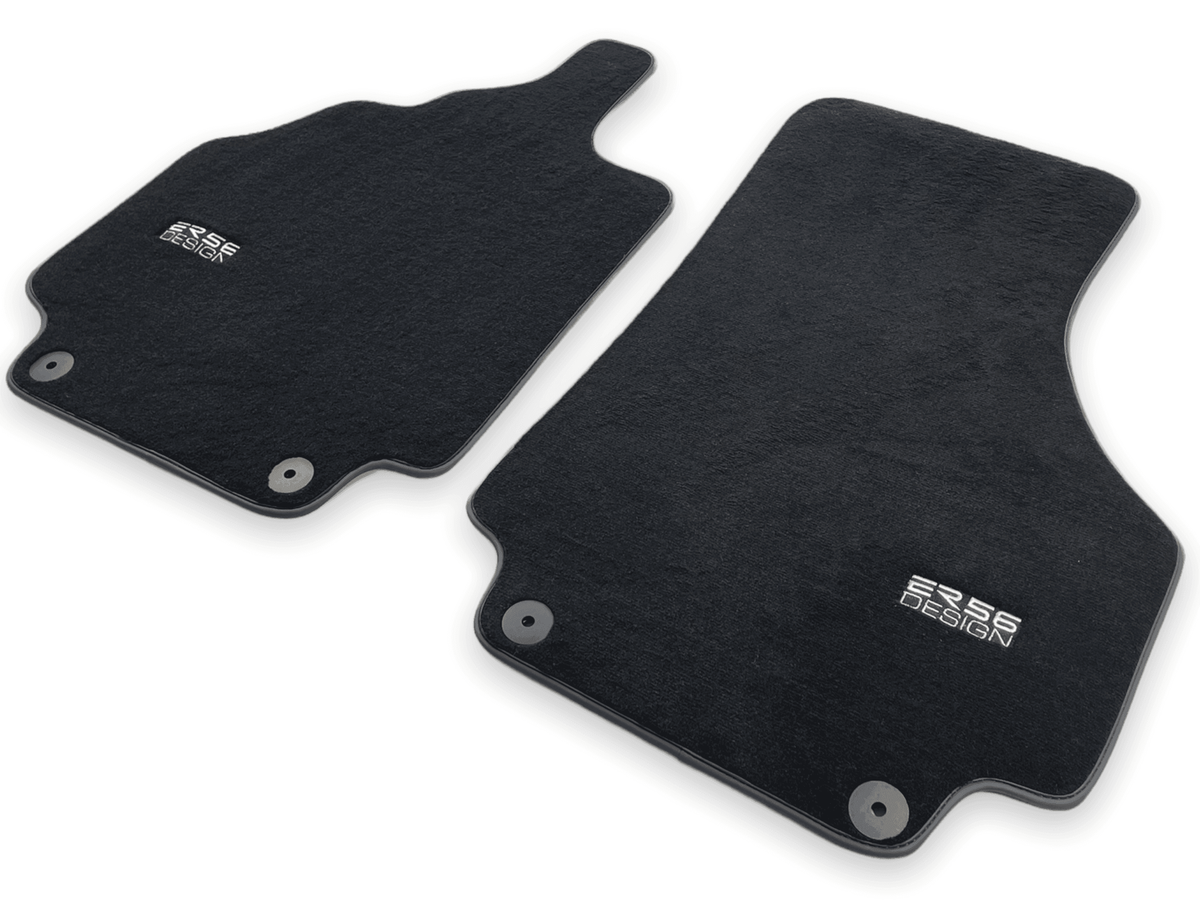 Black Floor Mats for Audi R8 2007-2015 ER56 Design - AutoWin