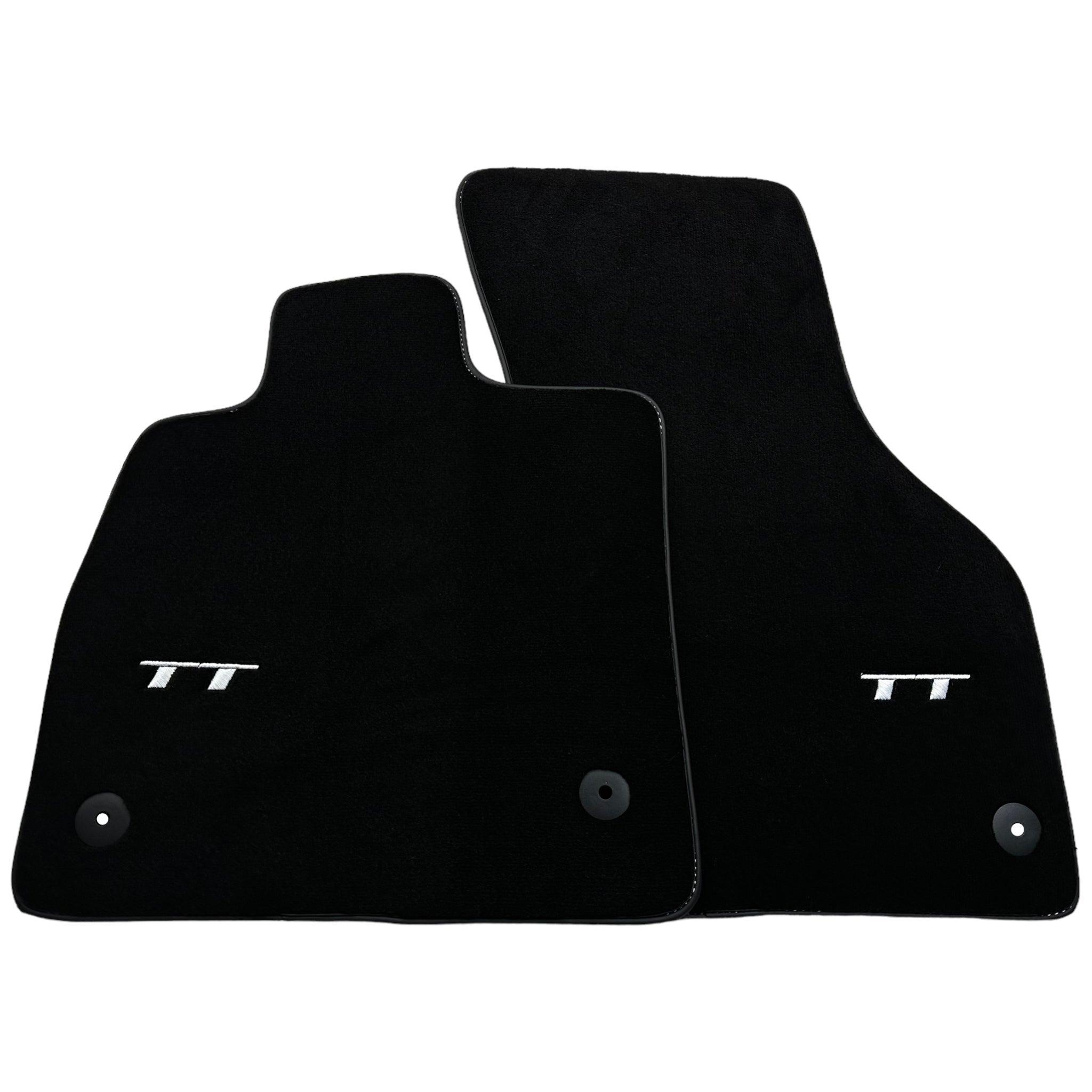 Black Floor Mats for Audi TT MK3 Coupe (2014-2019) - AutoWin