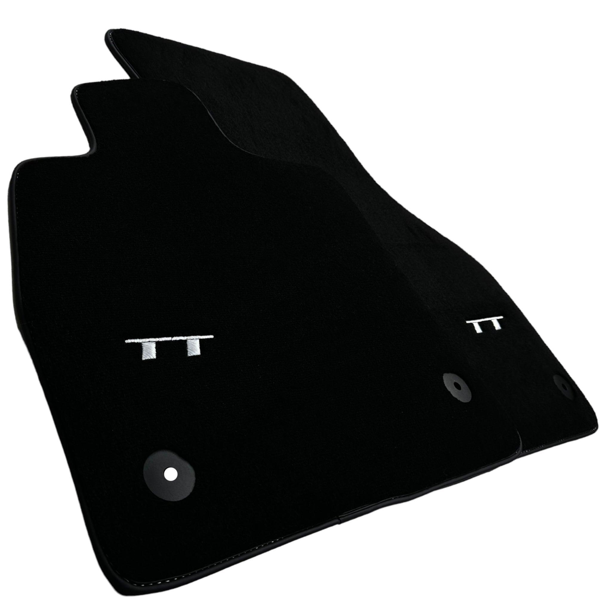 Black Floor Mats for Audi TT MK3 Coupe (2014-2019) - AutoWin