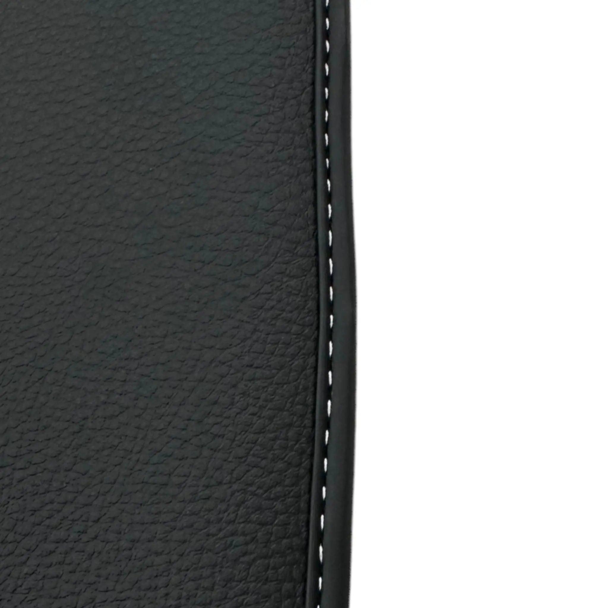 Black Floor Mats For Bentley Continental GT (2018–2023) Speed with Leather - AutoWin