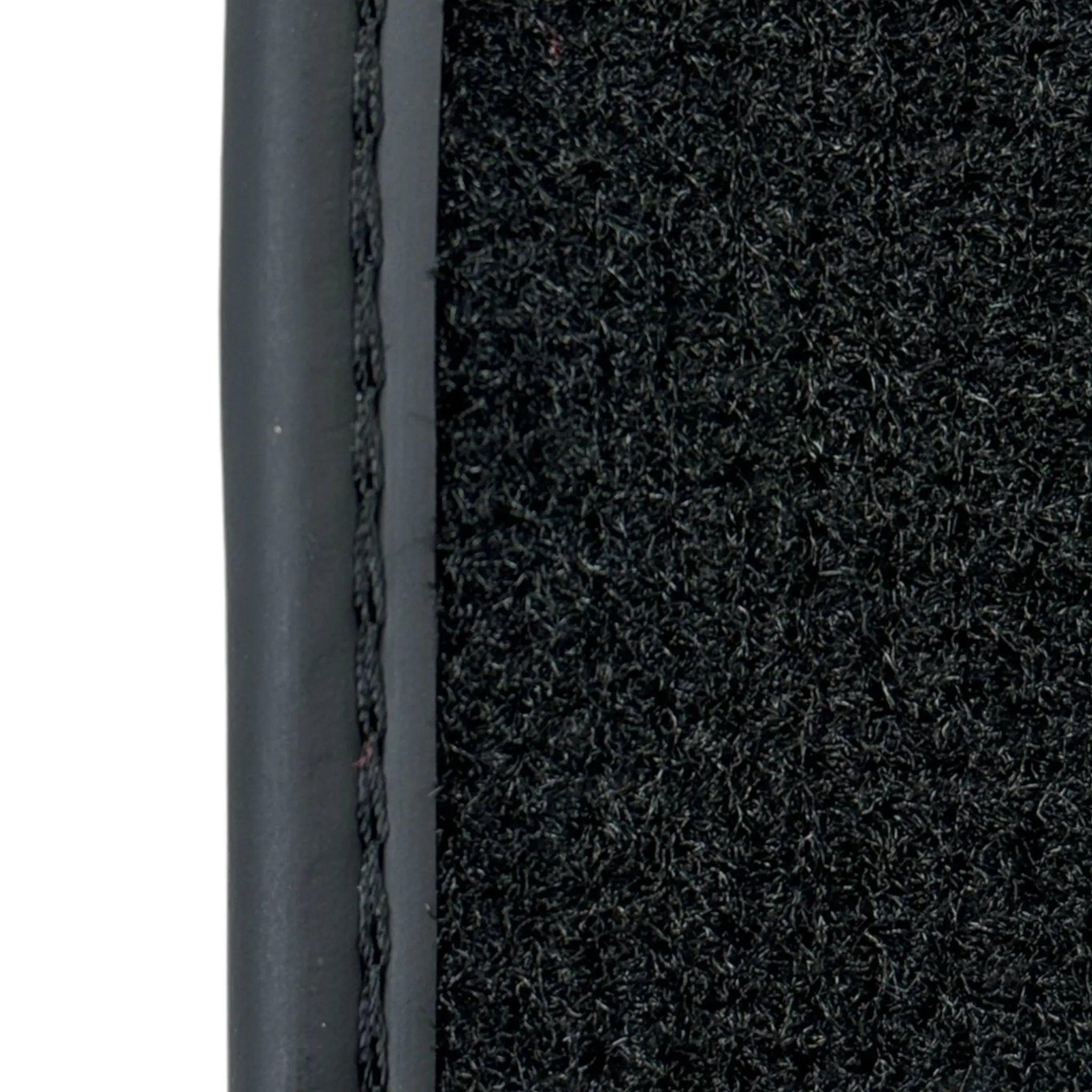 Black Floor Mats for Chevrolet Corvette C3 (1968-1982) | Black Trim - AutoWin