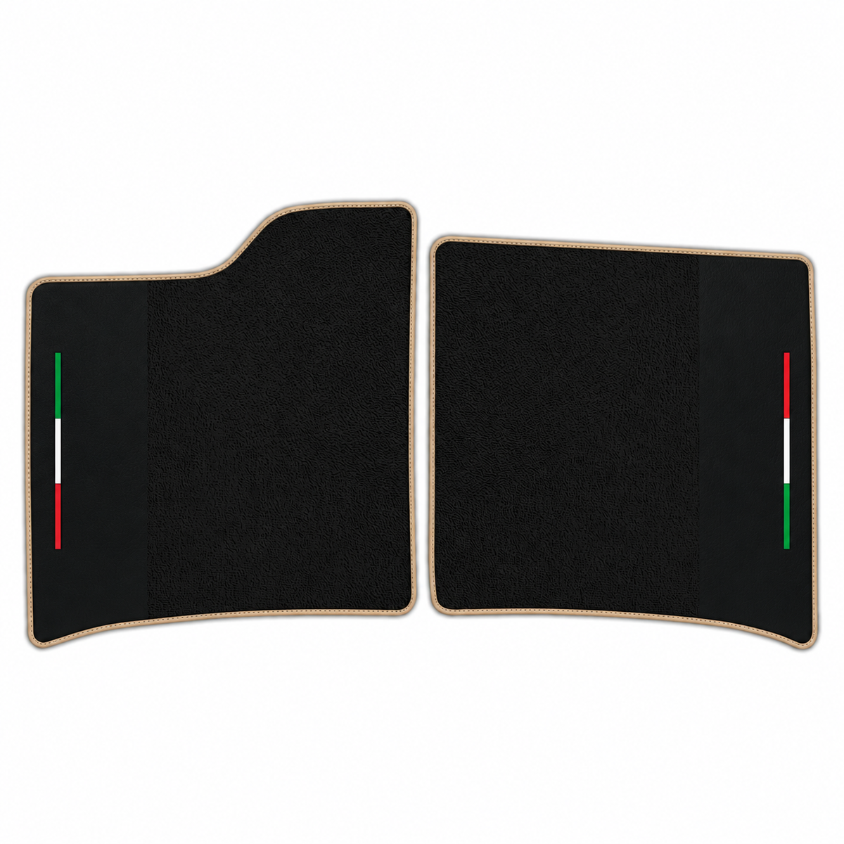 Tapis de sol en cuir avec design Daytona pour Ferrari 12Cilindri (2024-2026)