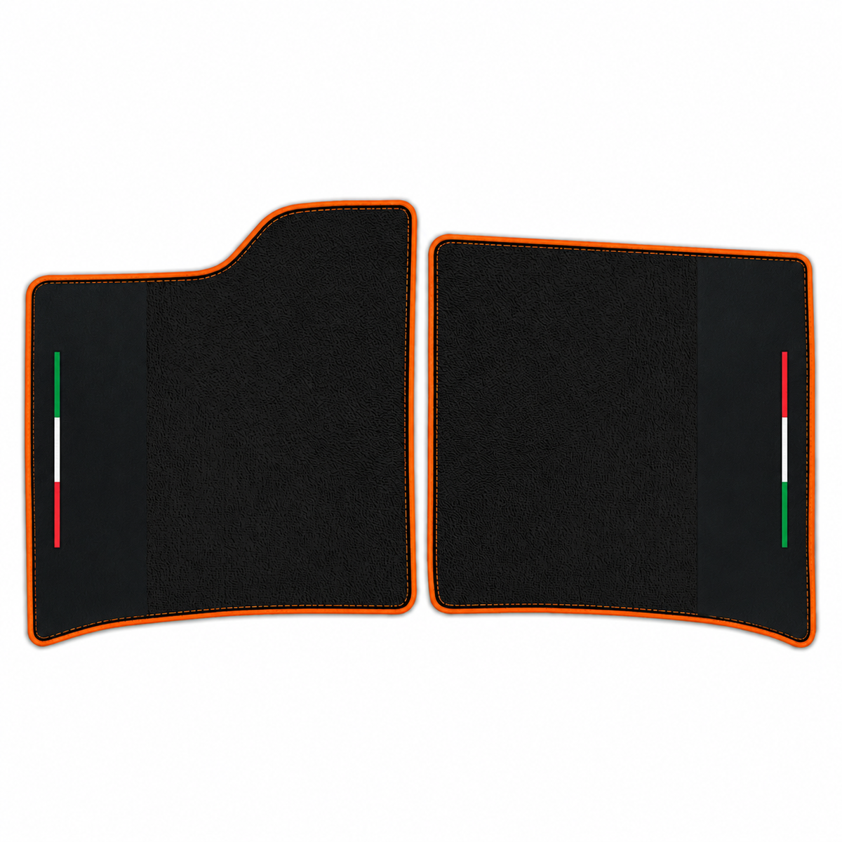 Tapis de sol en cuir avec design Daytona pour Ferrari 12Cilindri (2024-2026)