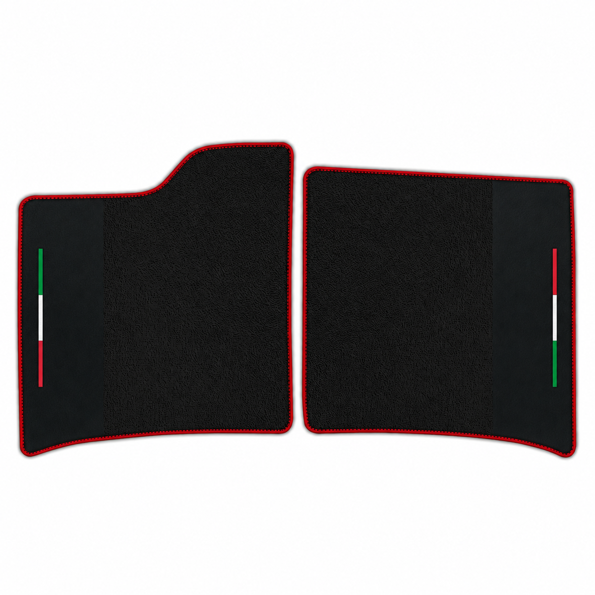 Tapis de sol en cuir avec design Daytona pour Ferrari 12Cilindri (2024-2026)