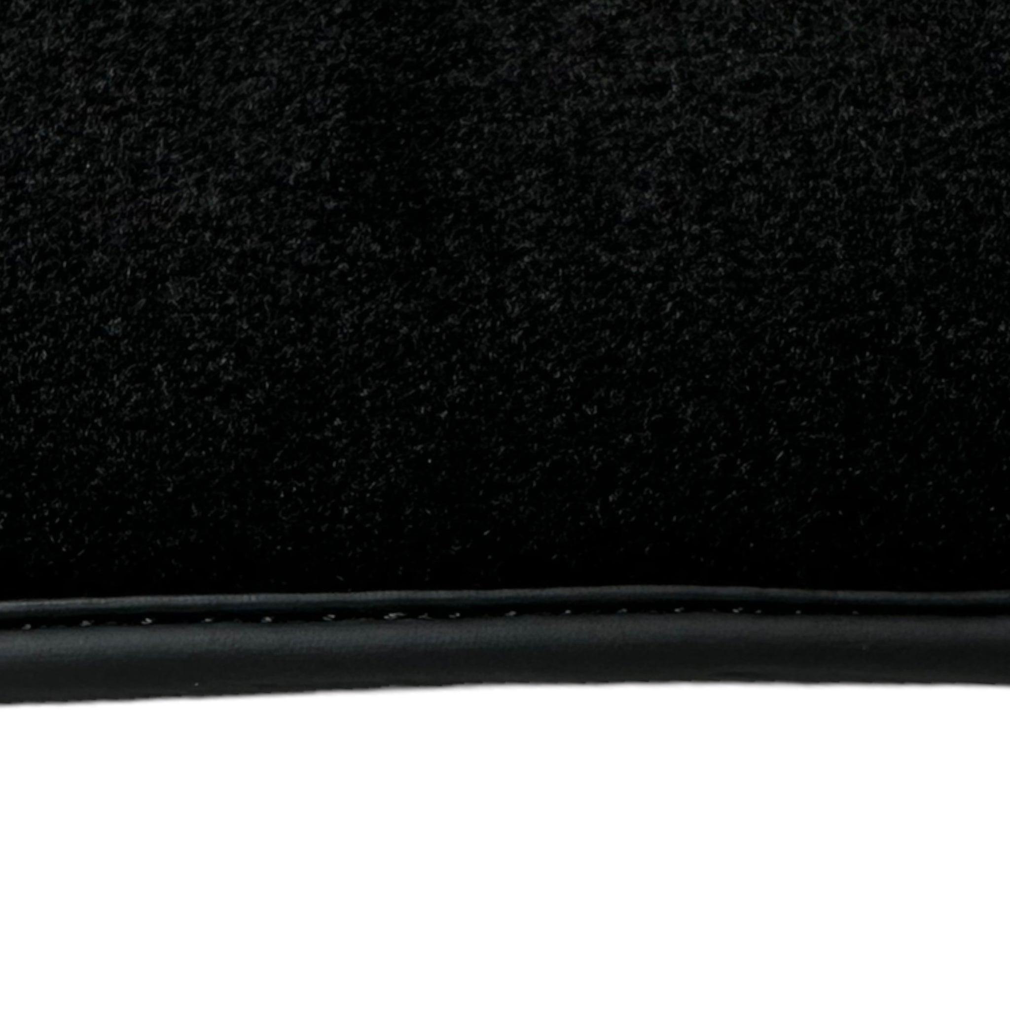 Black Floor Mats for Ferrari 296 GTB (2022-2024) with Leather - AutoWin