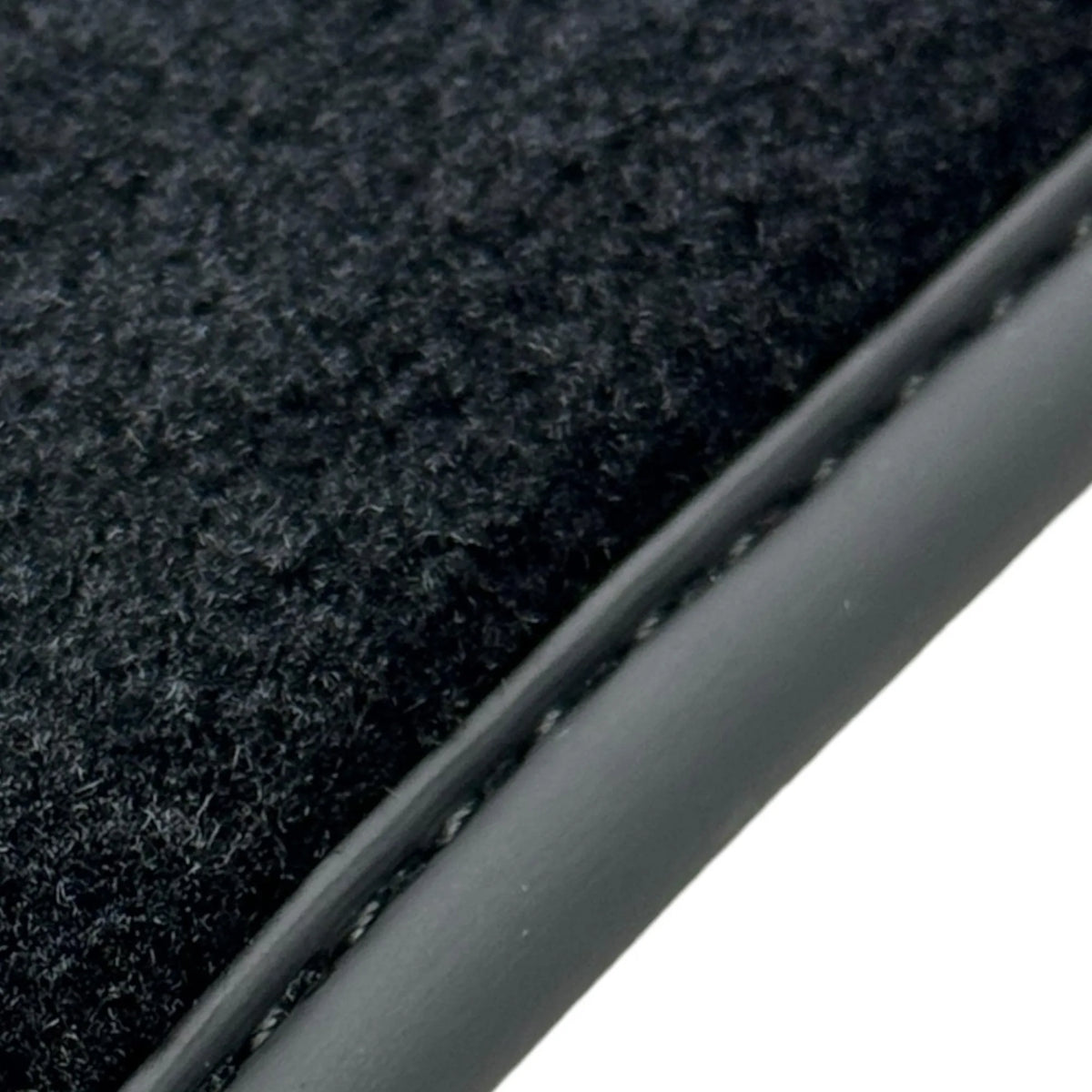 Black Floor Mats for Ferrari 296 GTS (2022-2027) with Carbon Fiber - AutoWin
