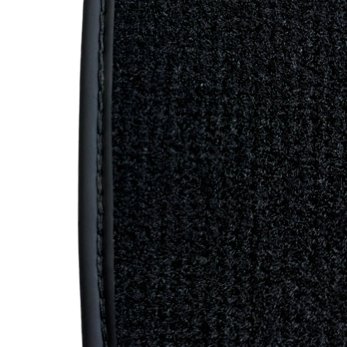 Black Floor Mats For Ferrari 612 Scaglietti 2005-2011 Italian Edition with Leather - AutoWin