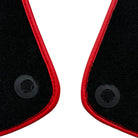 Black Floor Mats for Ferrari Portofino (2018-2023) Italian Edition with Red Trim - AutoWin