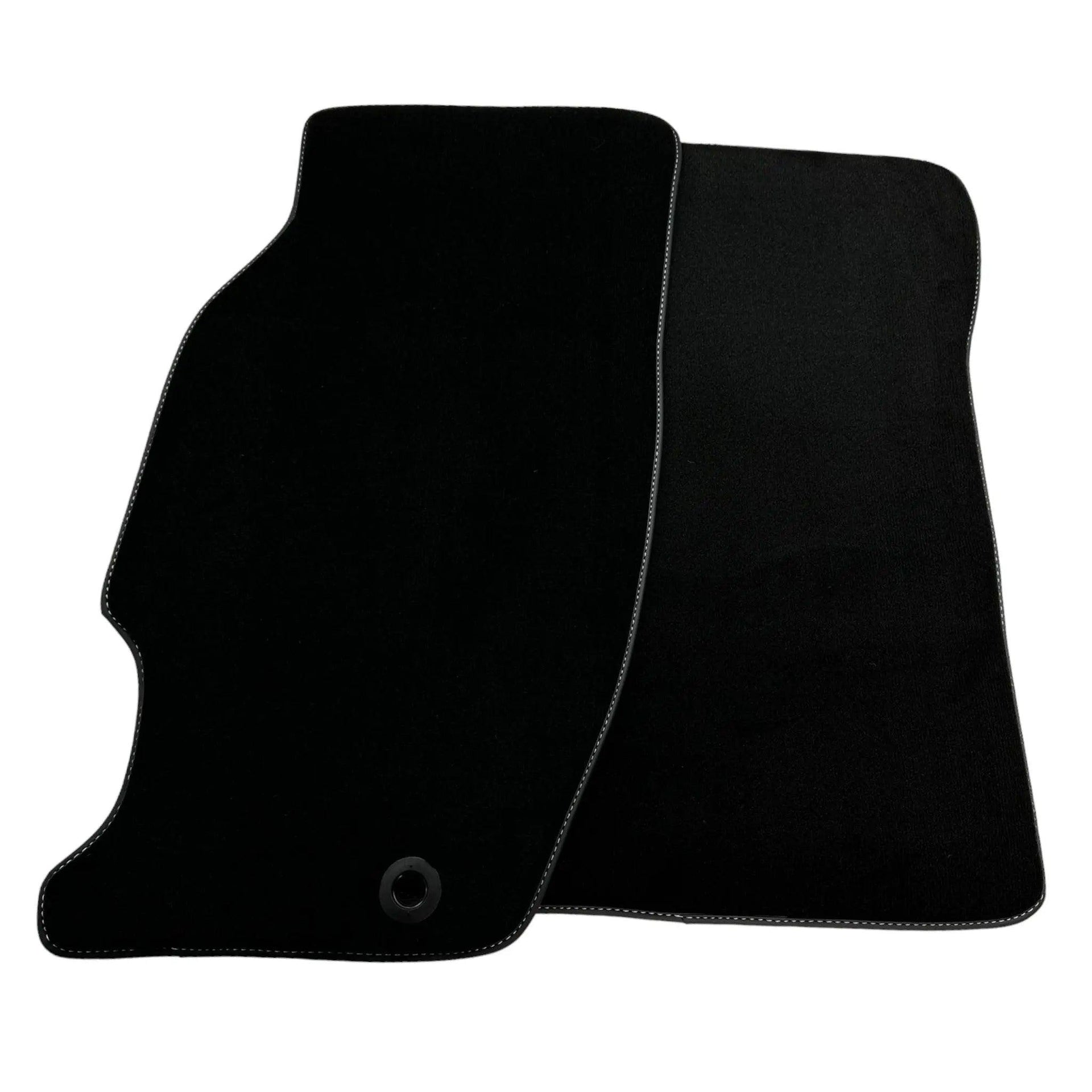 Black Floor Mats For Honda Accord (1990-1993) - AutoWin