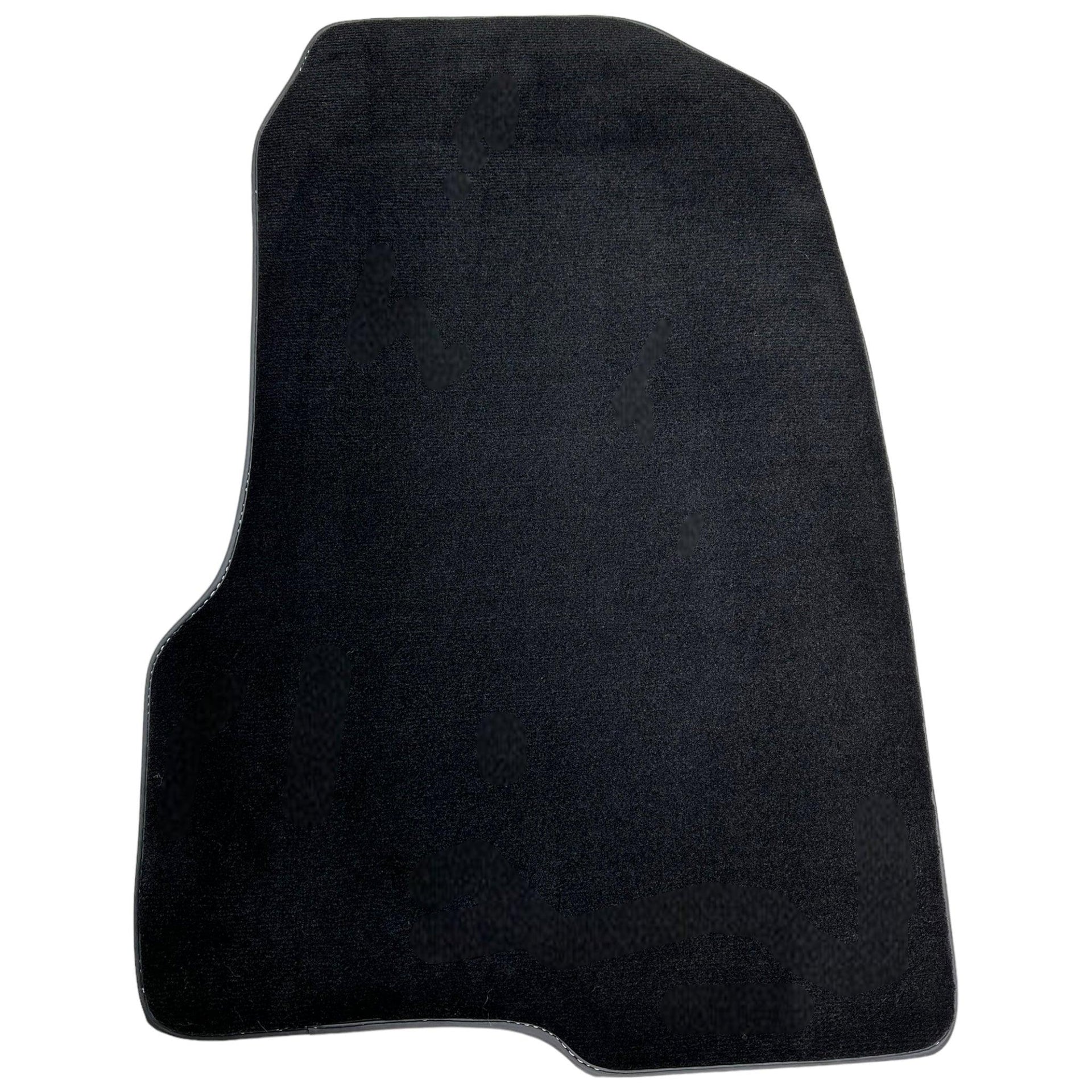 Black Floor Mats For Honda Civic VII (2001-2005) - AutoWin