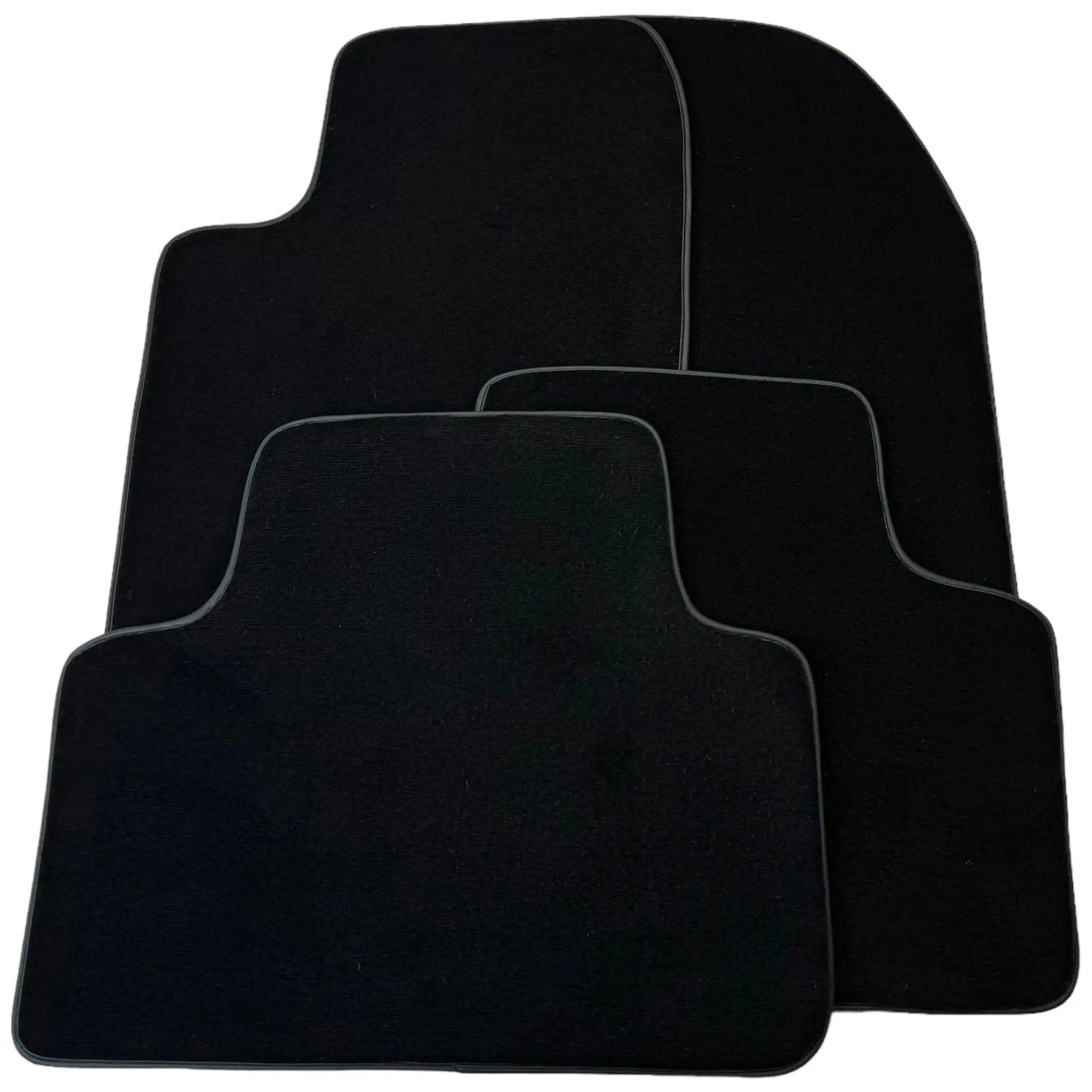 Black Floor Mats for Jeep Compass (2020-2024) Plug-in Hybrid - AutoWin