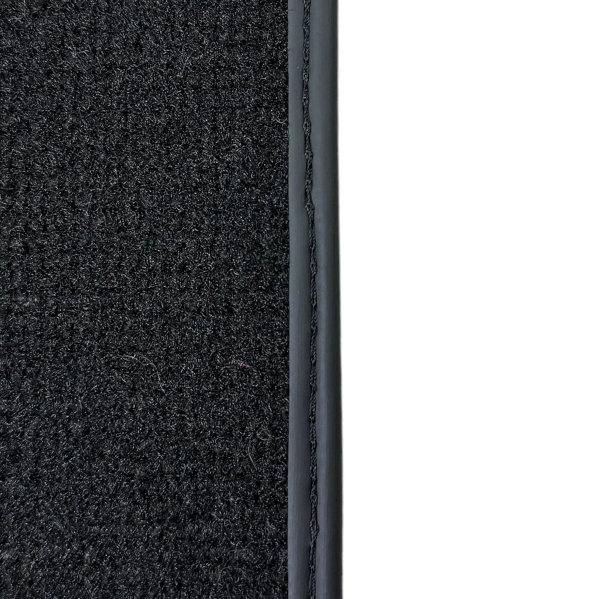 Black Floor Mats for Jeep Renegade (2018-2024) Co Drive with Fixing System - AutoWin