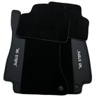 Black Floor Mats for Mercedes Benz E-Class W213 Sedan (2020-2023) Hybrid | "NO STEPS" Fluorescent Logo - AutoWin