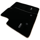 Black Floor Mats For Mitsubishi Pajero V80 (2006-2011) ER56 Design - AutoWin