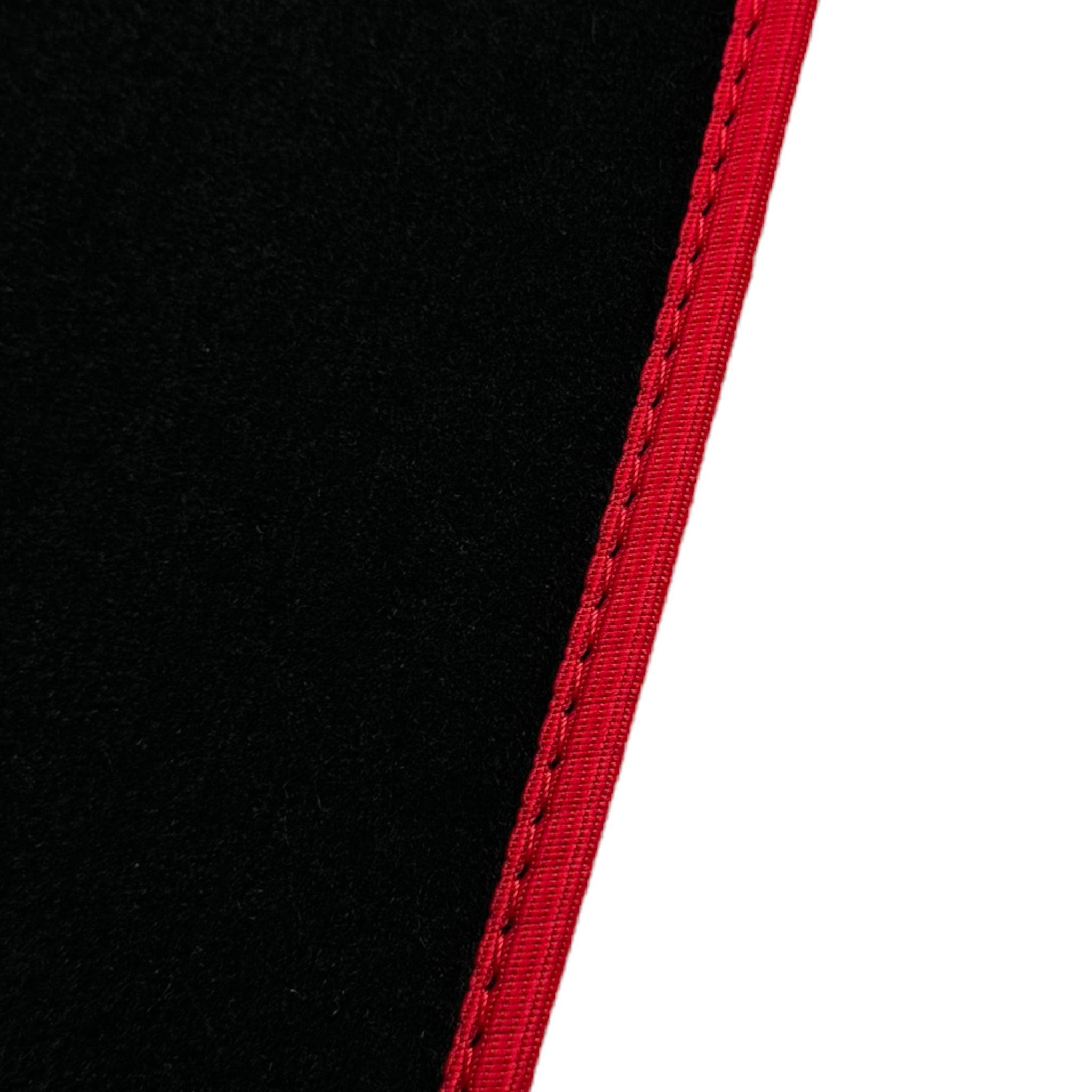 Black Floor Mats for Porsche 911 - 997 (2004-2012) ER56 Design - AutoWin