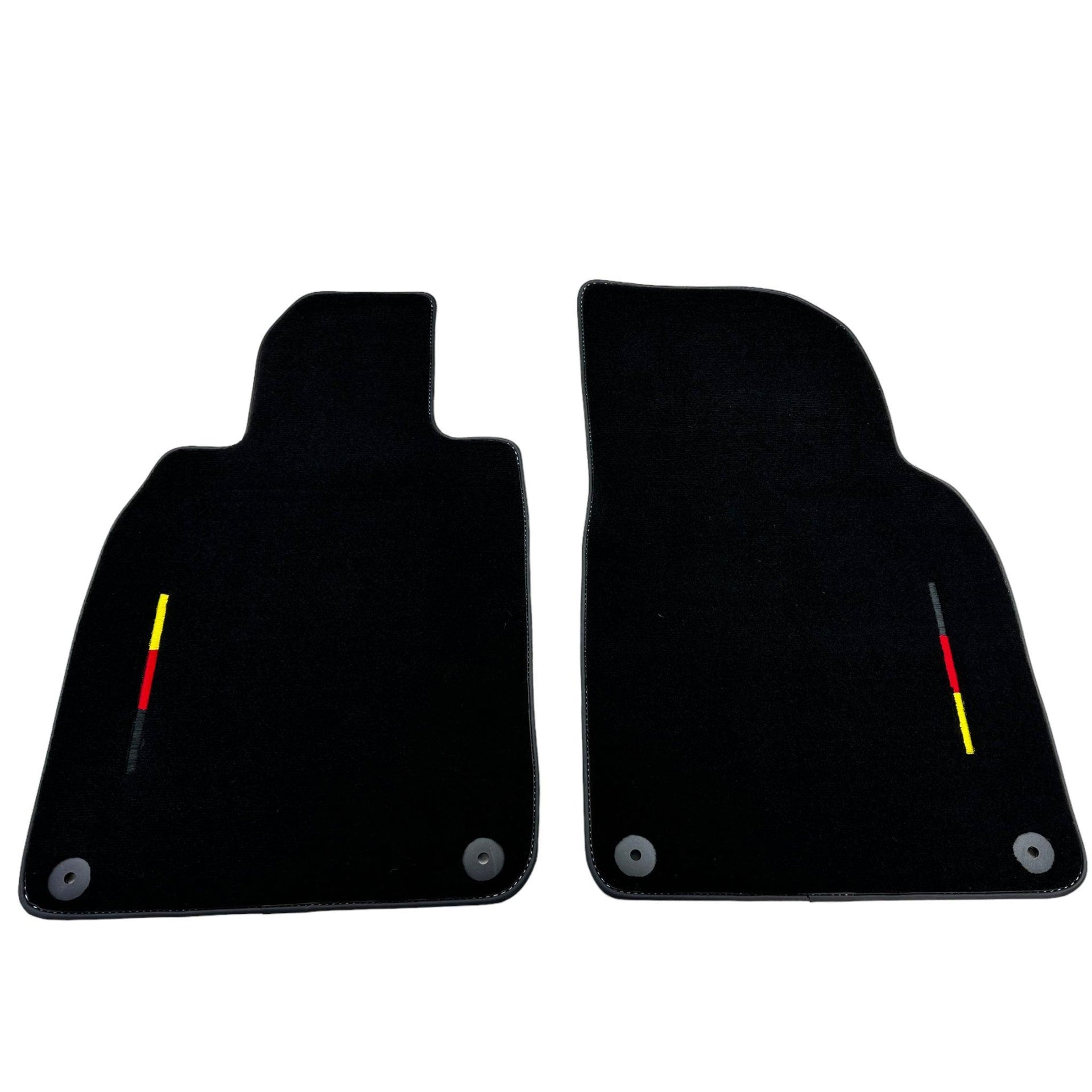 Black Floor Mats for Porsche Macan (2014-2023) - AutoWin