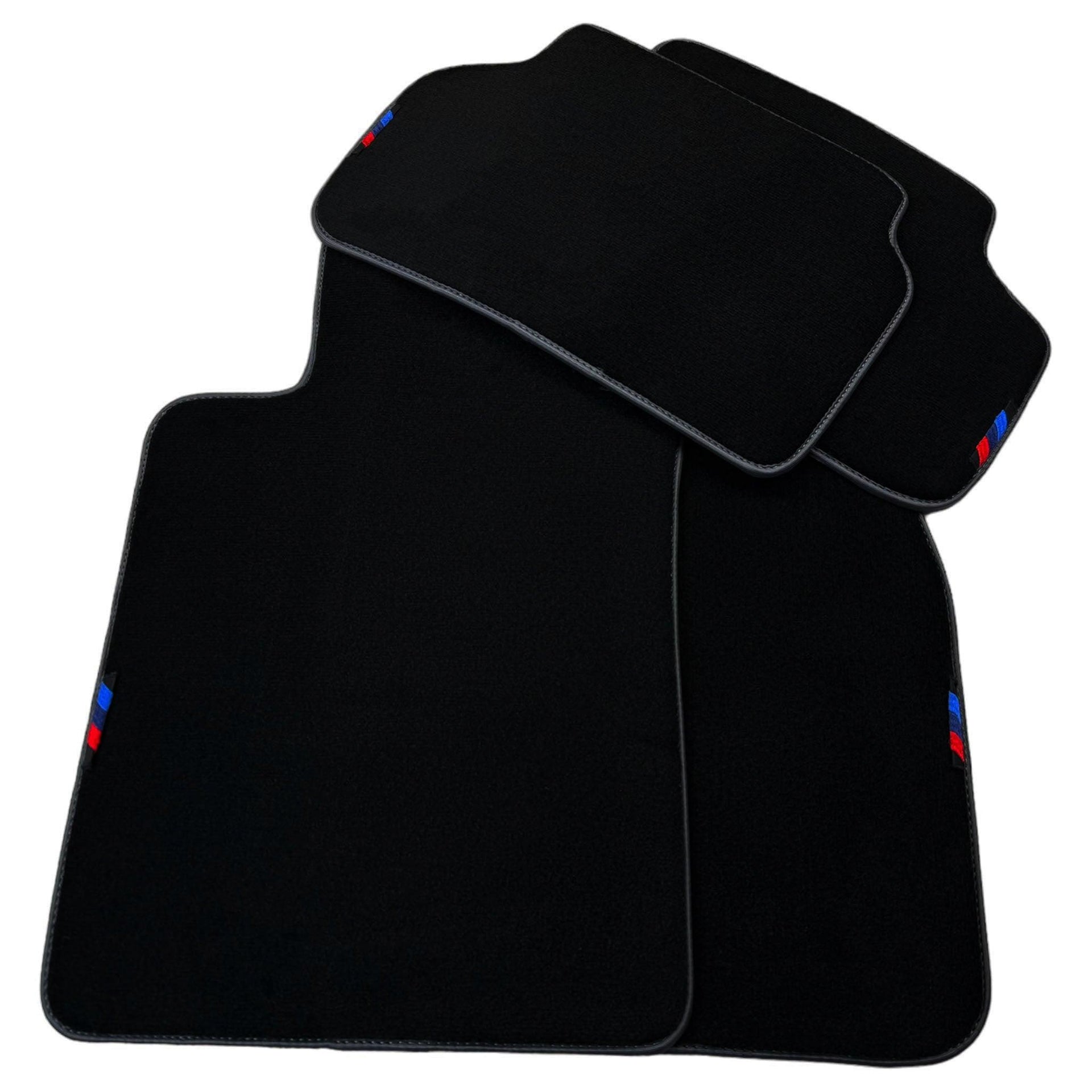 Black Mats For BMW Gran Tourer F46 (2015-2022) 7 Seats | Gray Trim - AutoWin